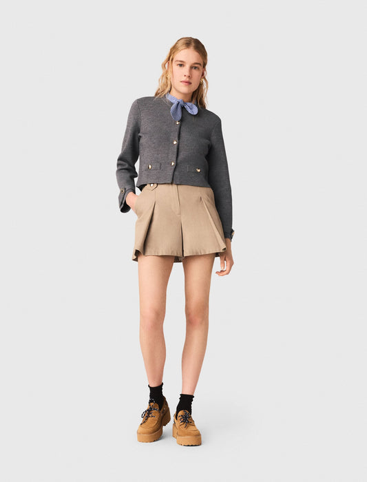 Maje Cardigan with removable tie