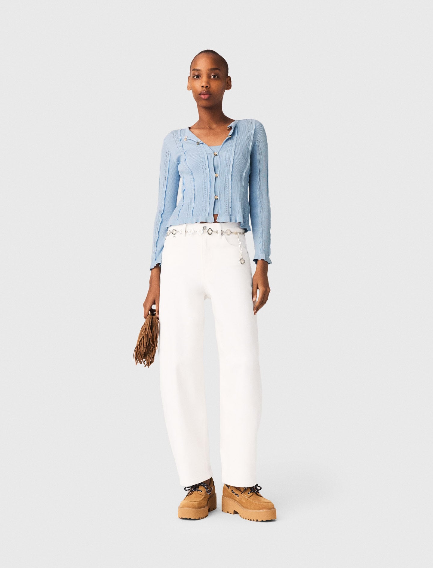 Maje 2-in-1 cardigan