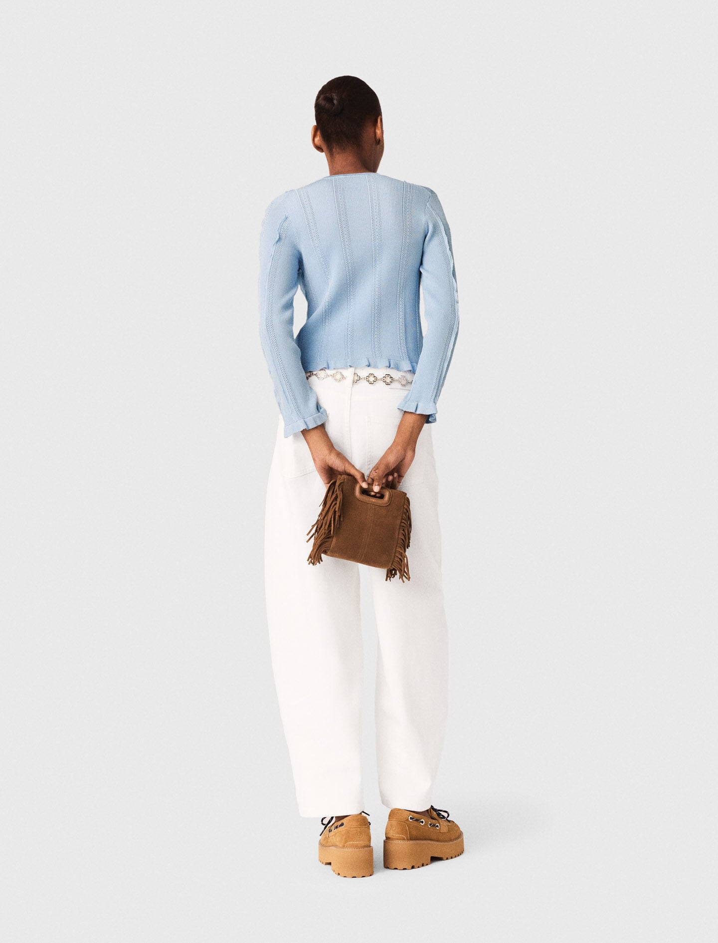 Maje 2-in-1 cardigan