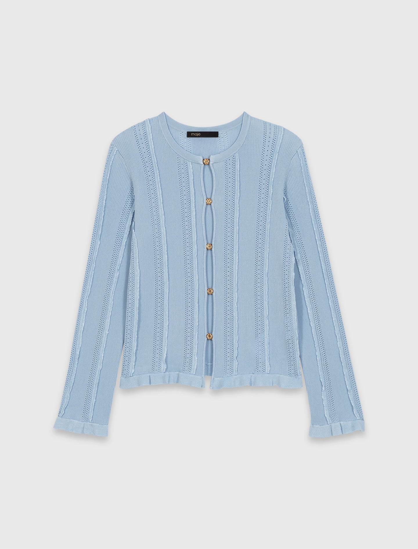 Maje 2-in-1 cardigan
