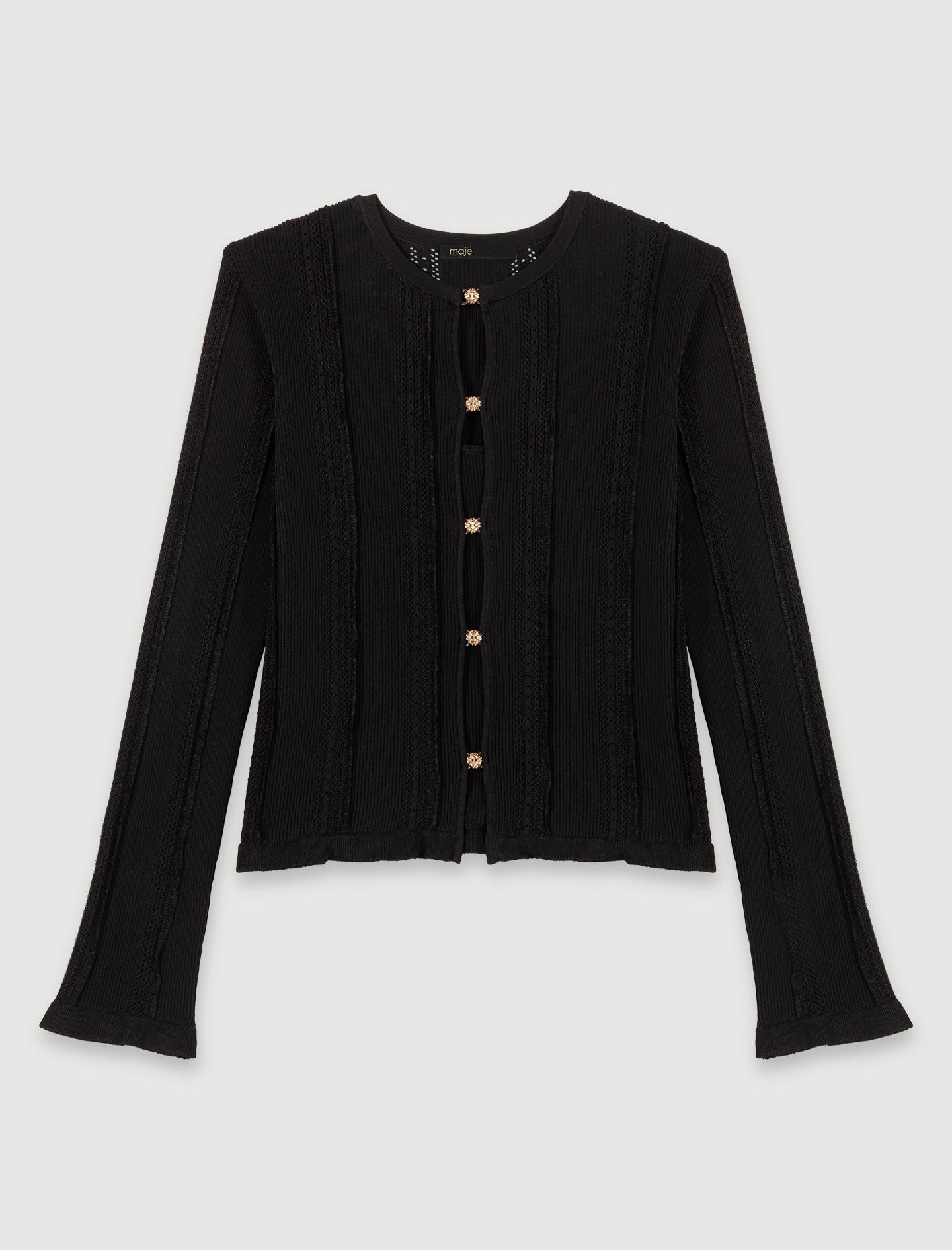 Maje 2-in-1 cardigan