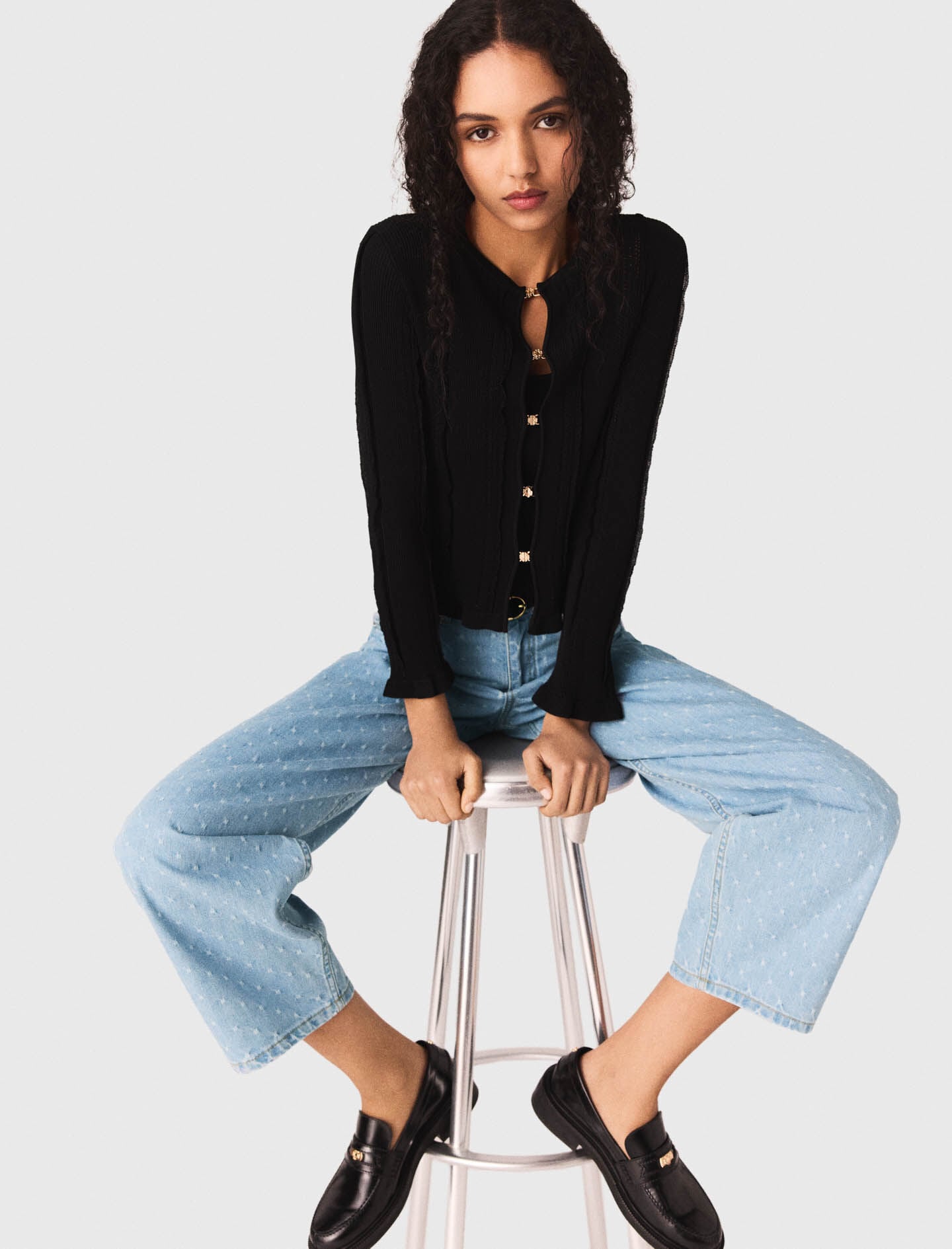Maje 2-in-1 cardigan