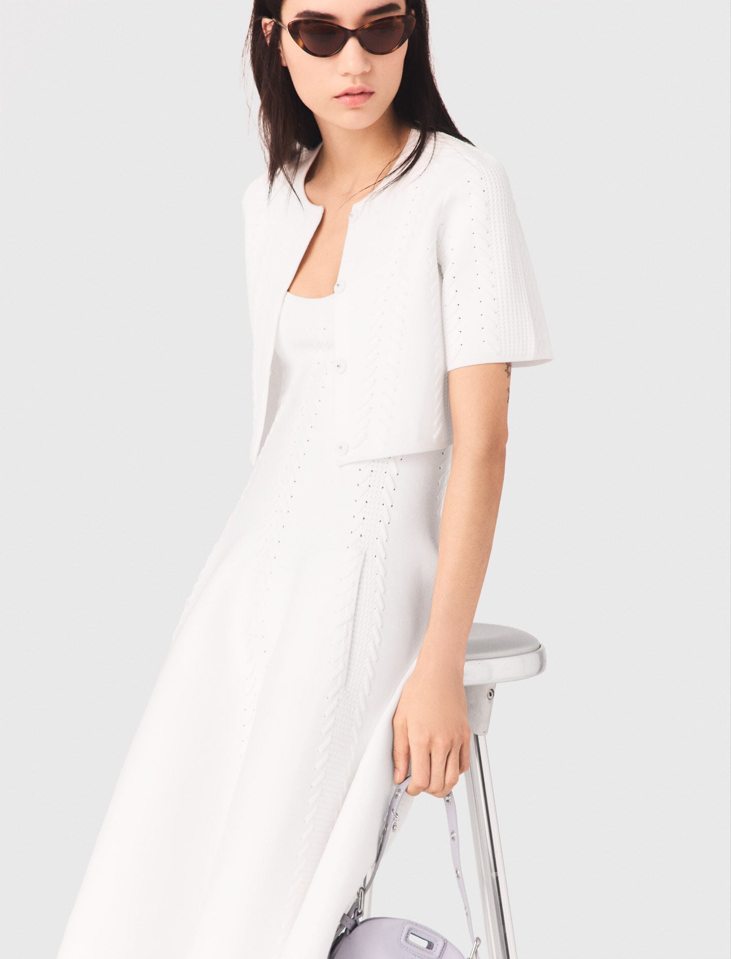 Maje Cropped cardigan