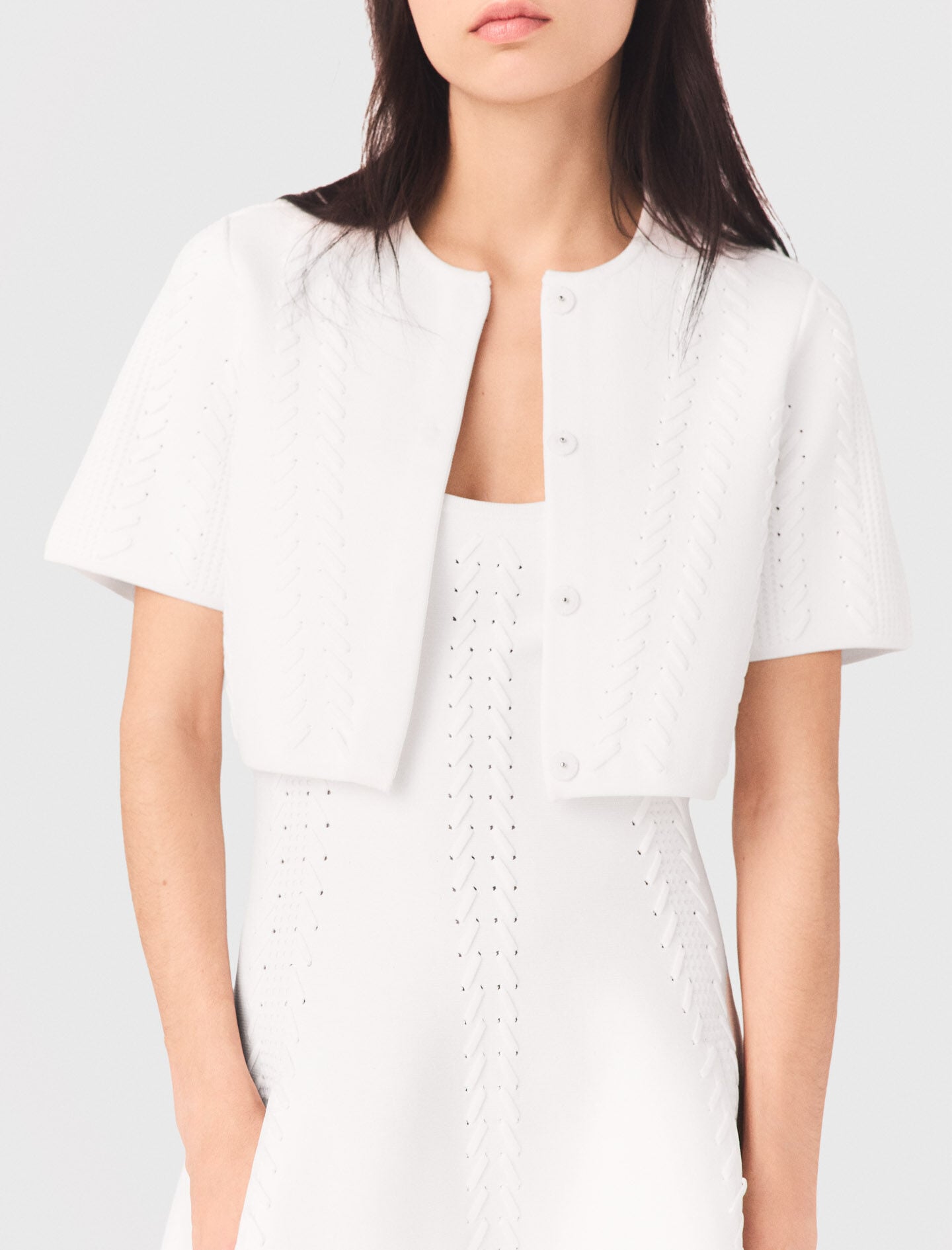 Maje Cropped cardigan