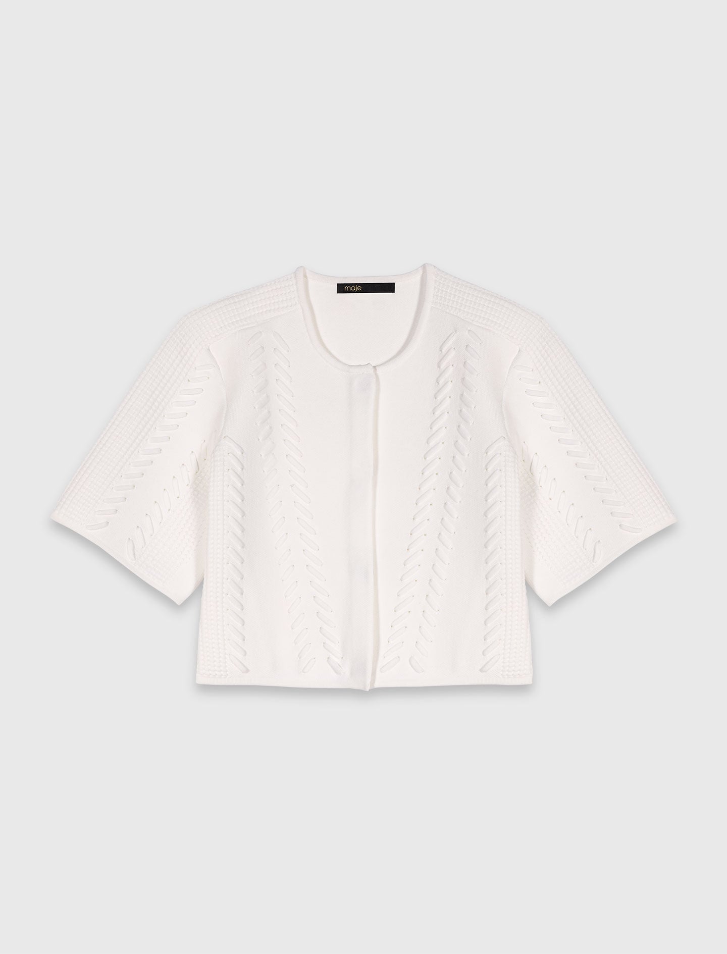 Maje Cropped cardigan