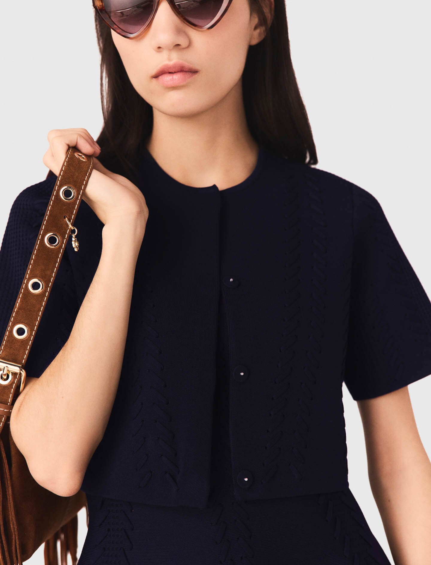 Maje Cropped cardigan