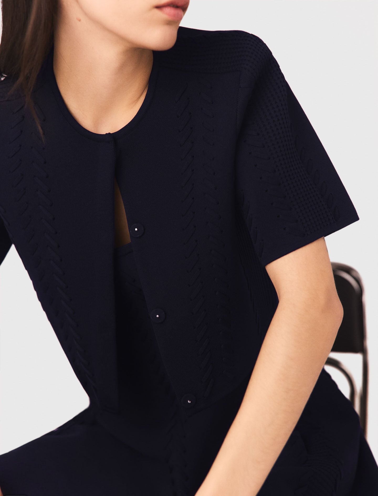 Maje Cropped cardigan