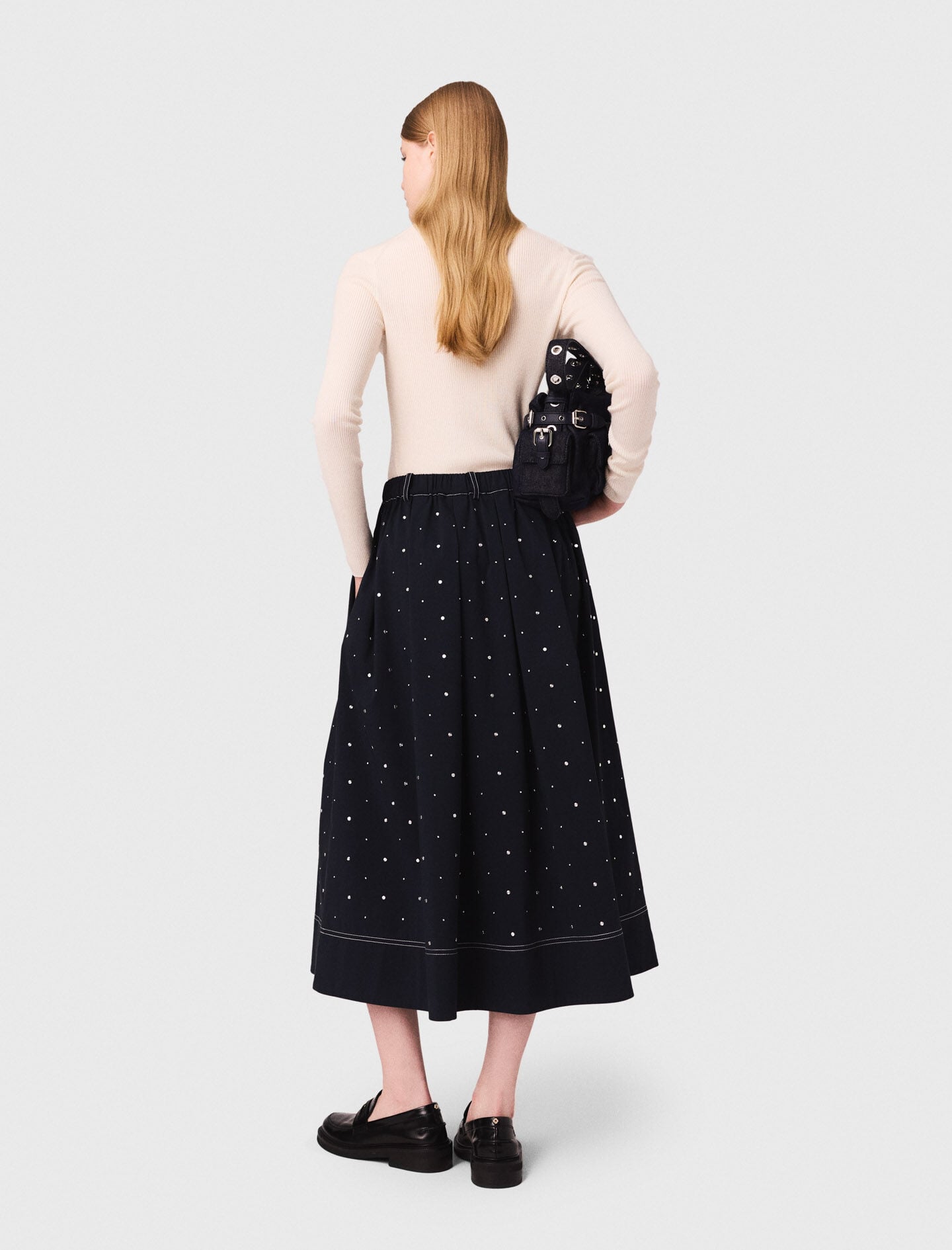 Maje Wool and silk sweater
