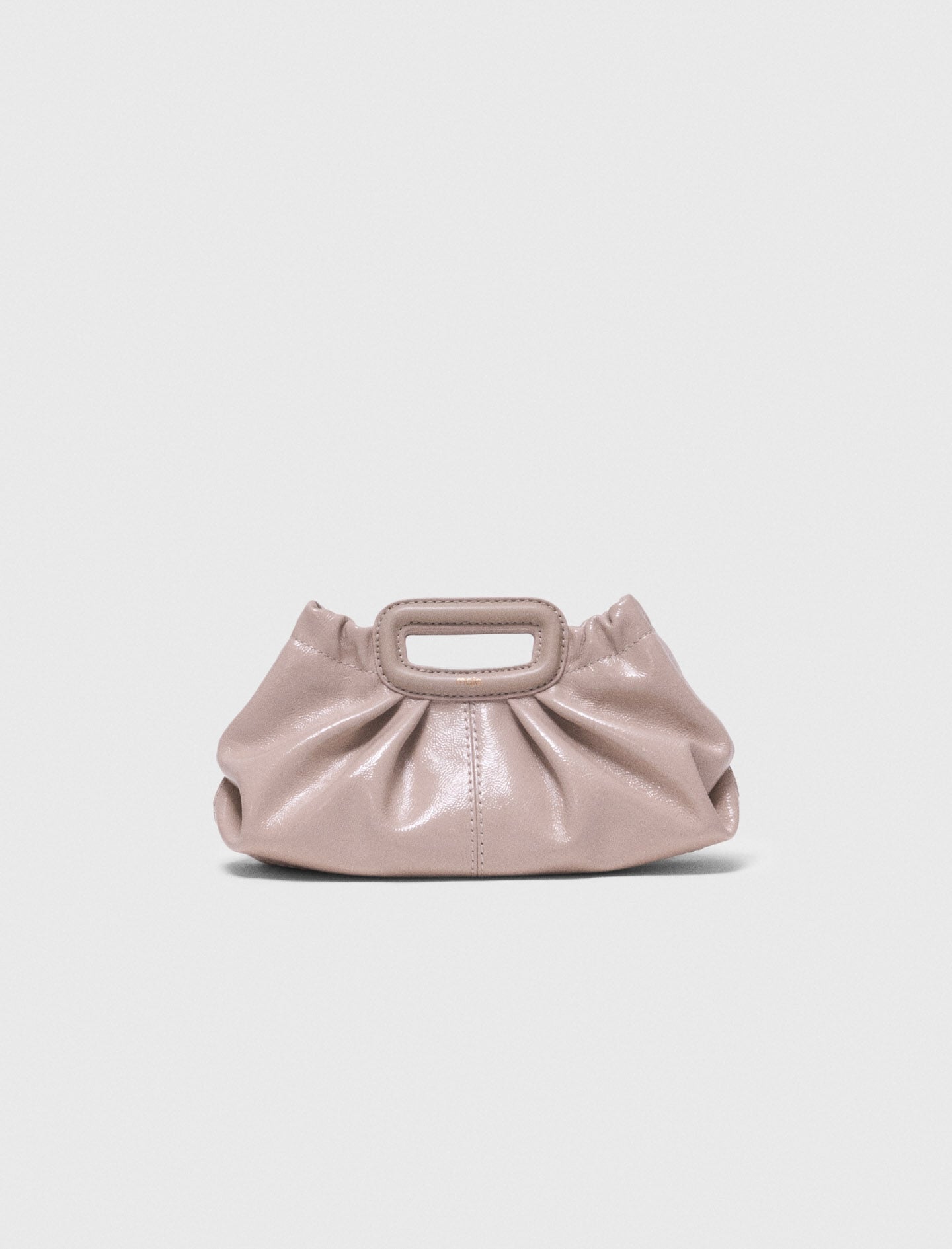 Maje Naplak leather Milpli mini Clutch