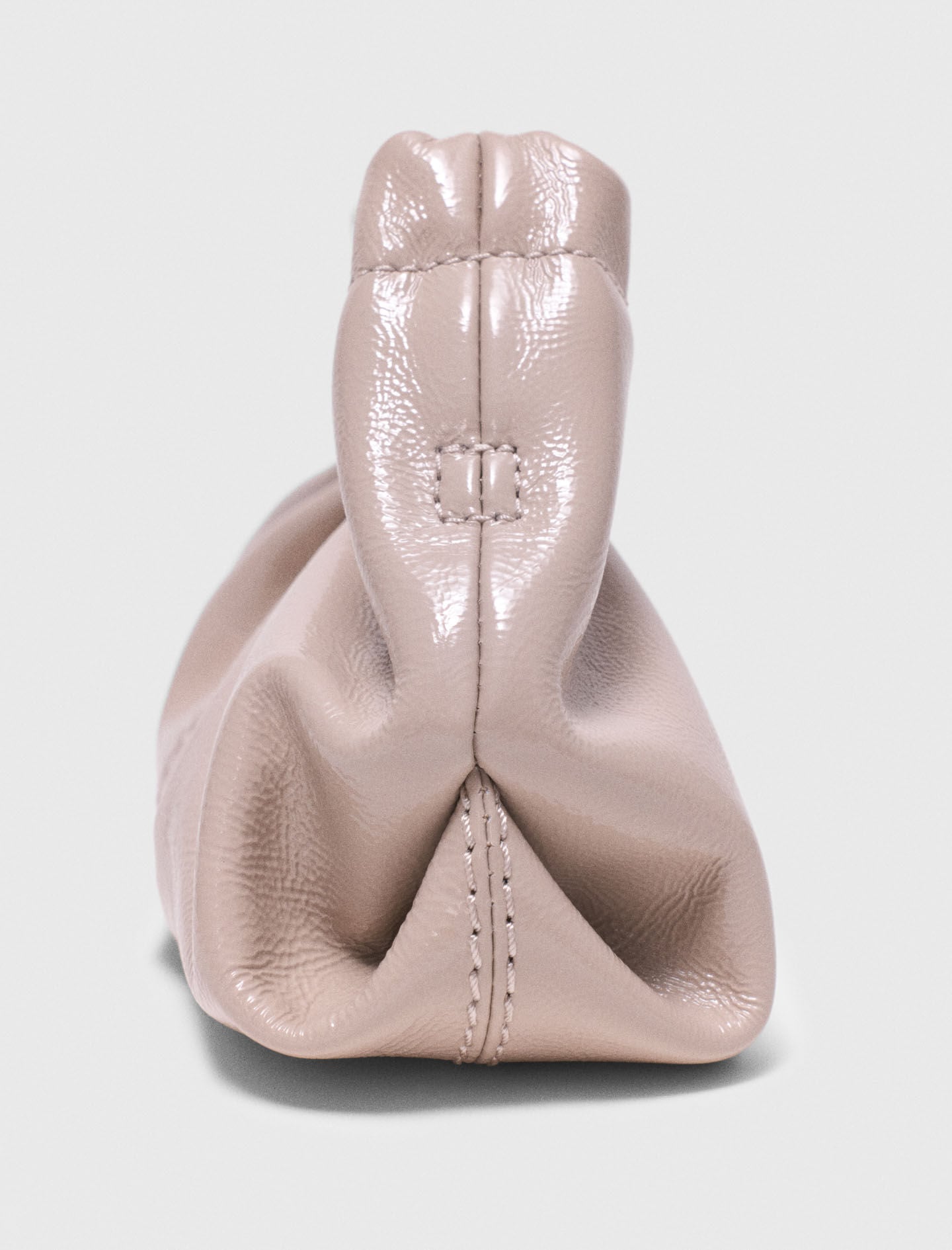 Maje Naplak leather Milpli mini Clutch