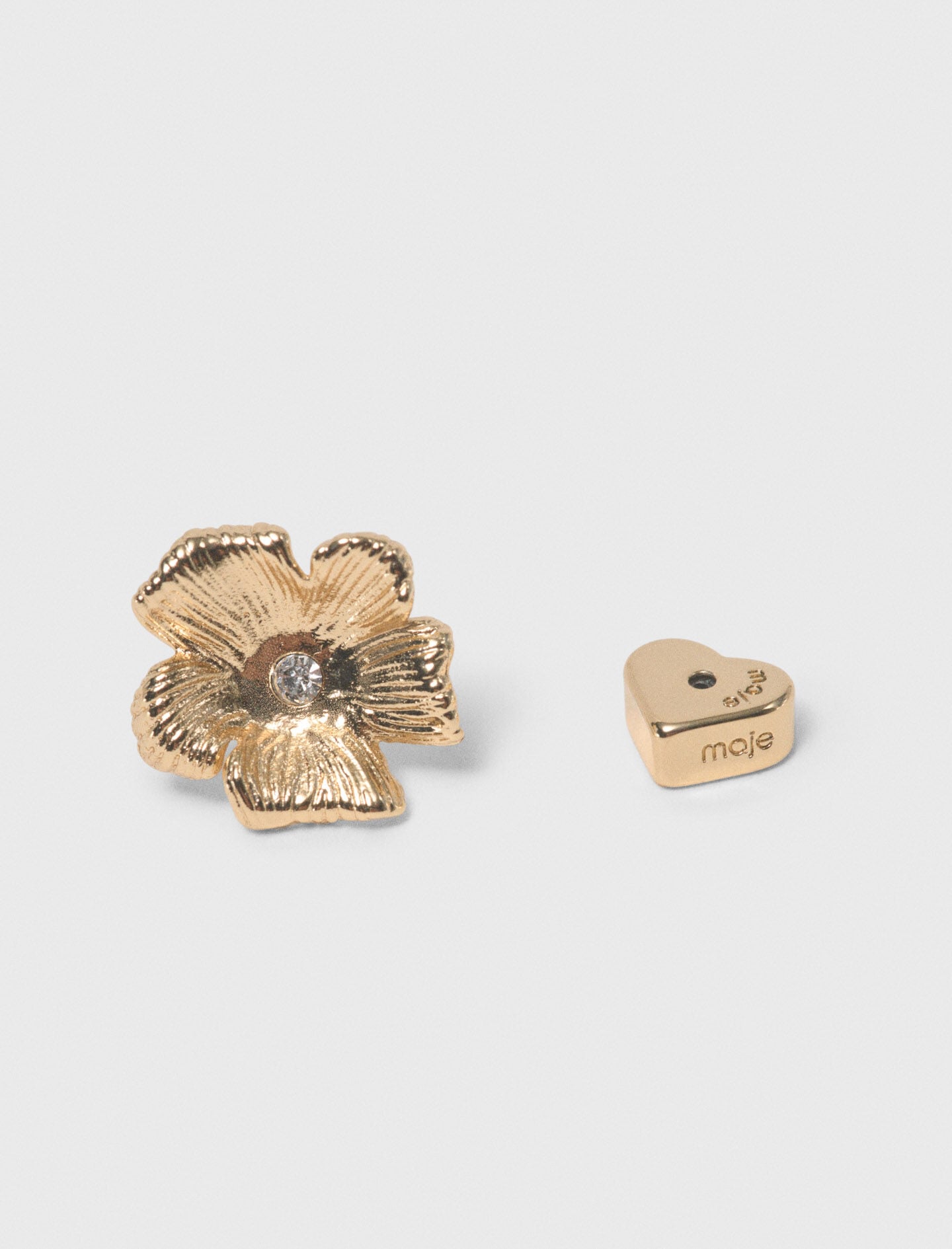 Maje Flower stud earrings