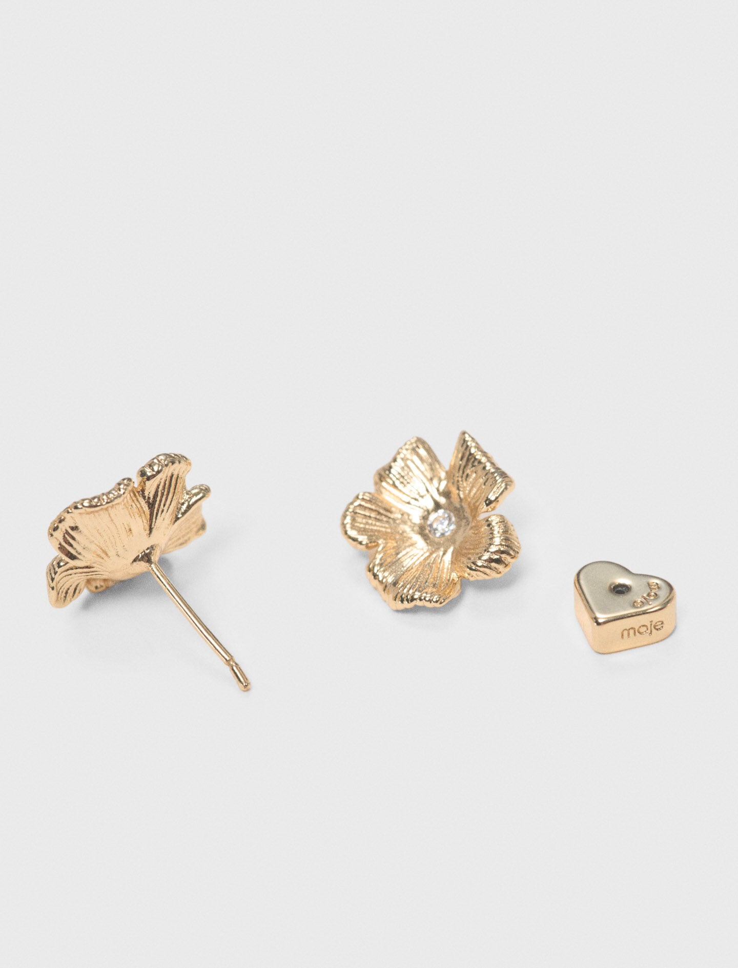 Maje Flower stud earrings