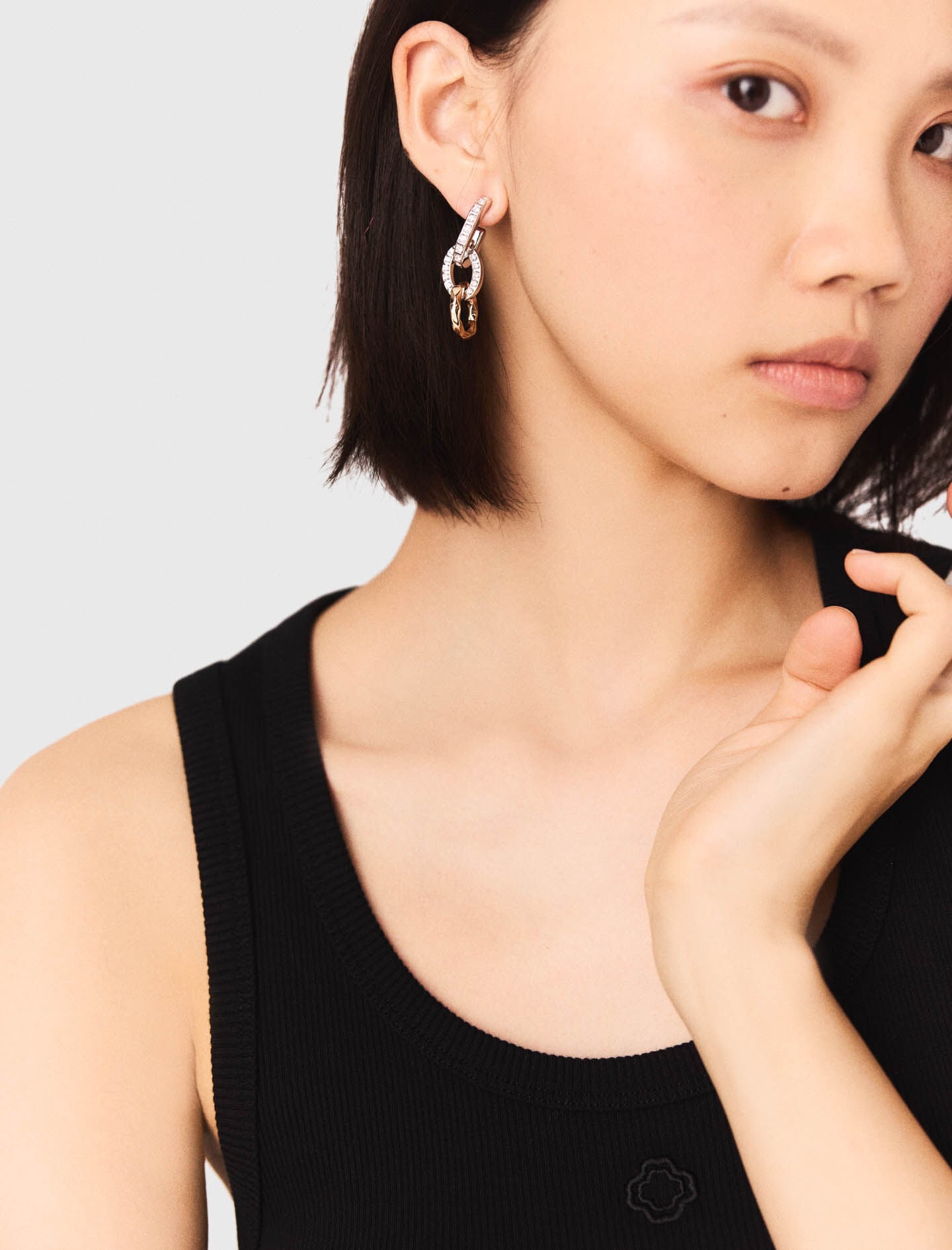 Maje Link earrings