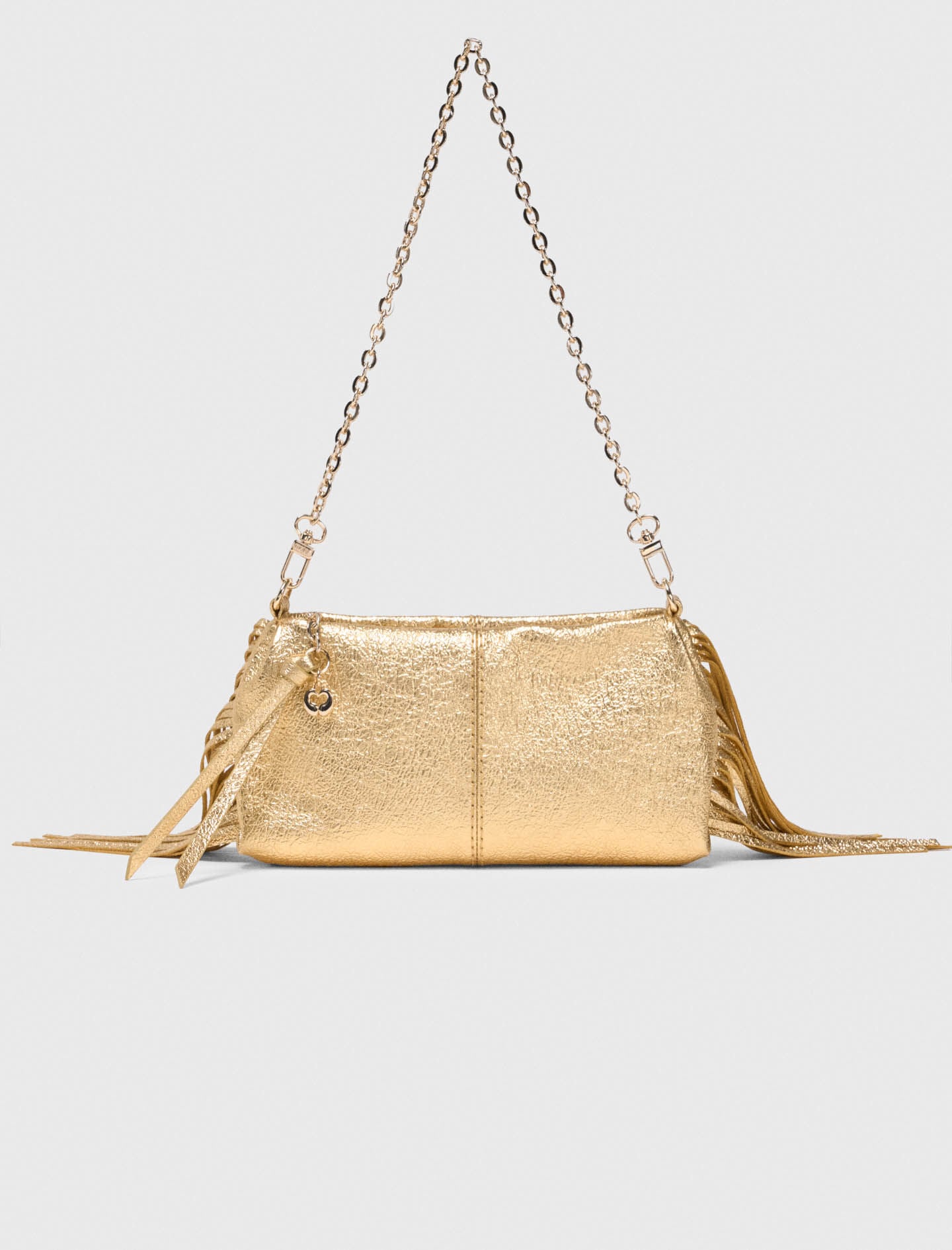 Maje Miss M Metallic Pouch Bag