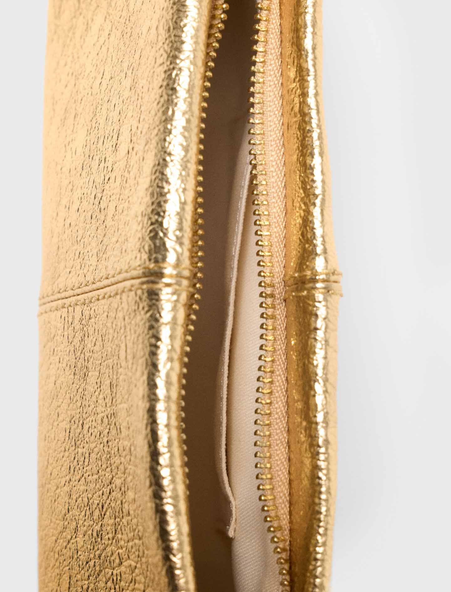 Maje Miss M Metallic Pouch Bag