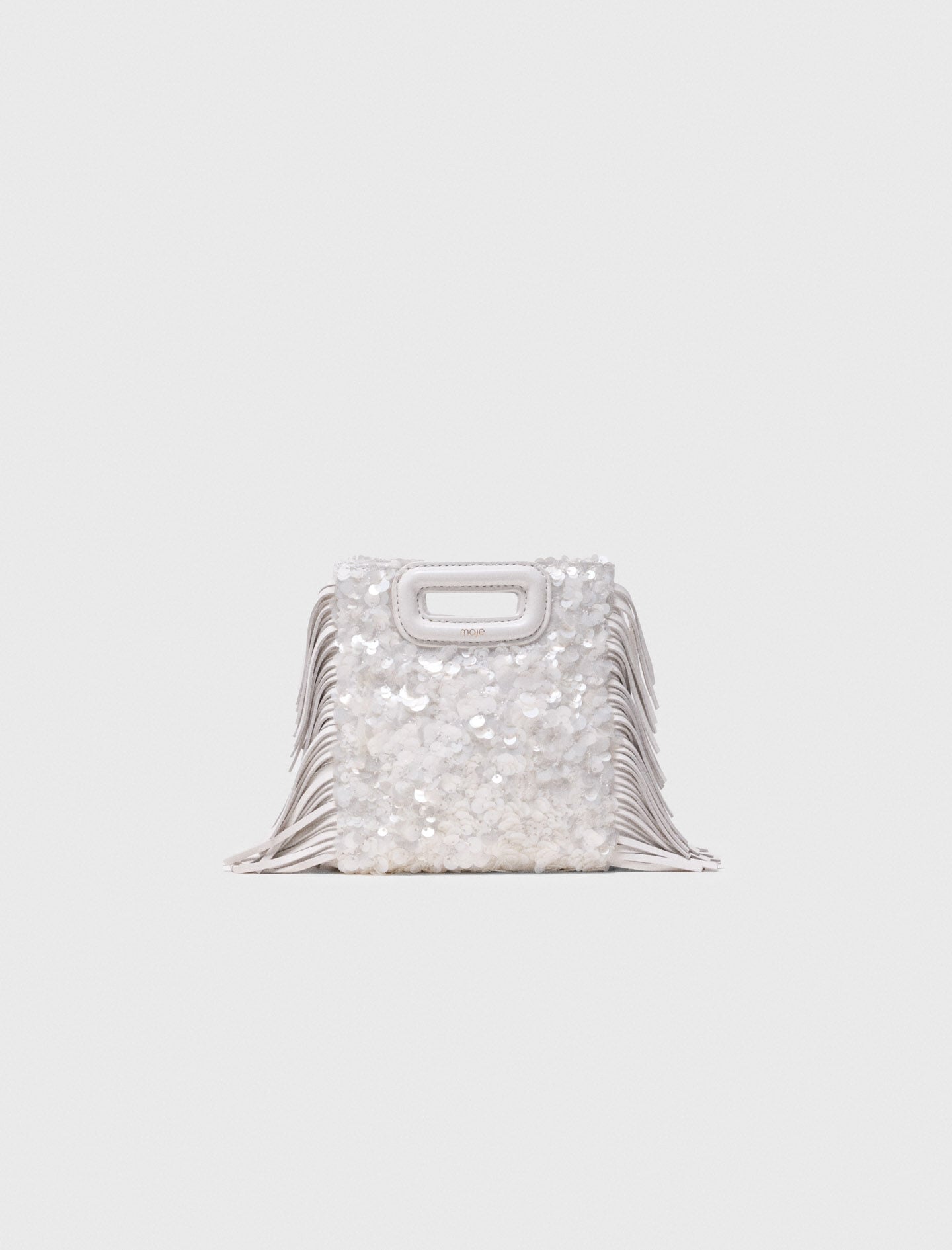 Maje Sequinned M mini bag