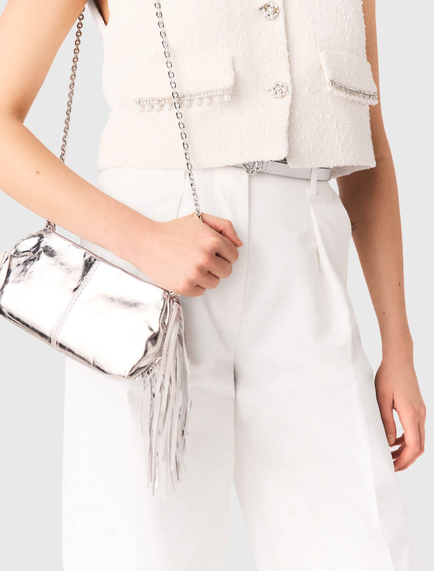 Maje Miss M leather Pouch bag