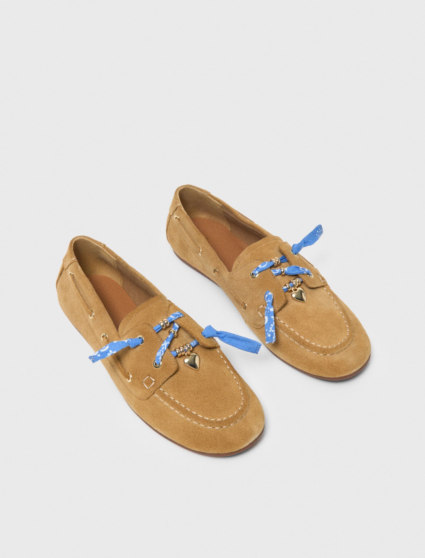 Maje Suede boat shoes