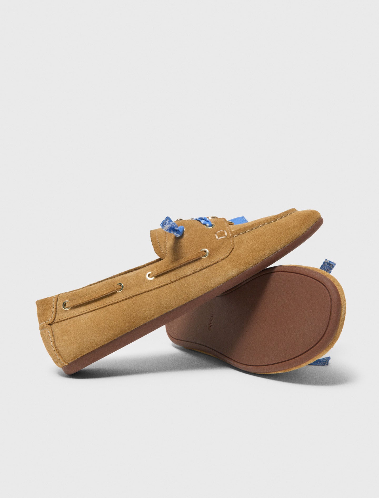 Maje Suede boat shoes