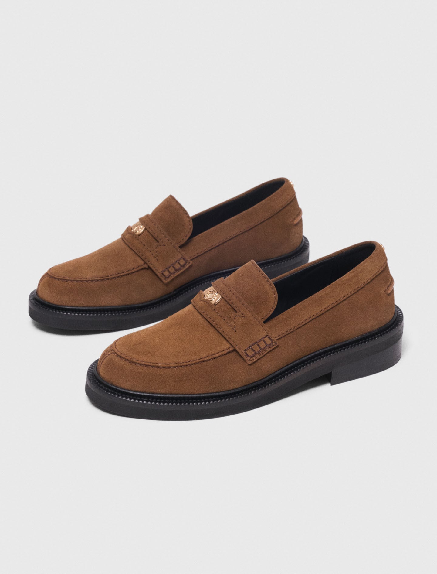 Maje Suede loafers
