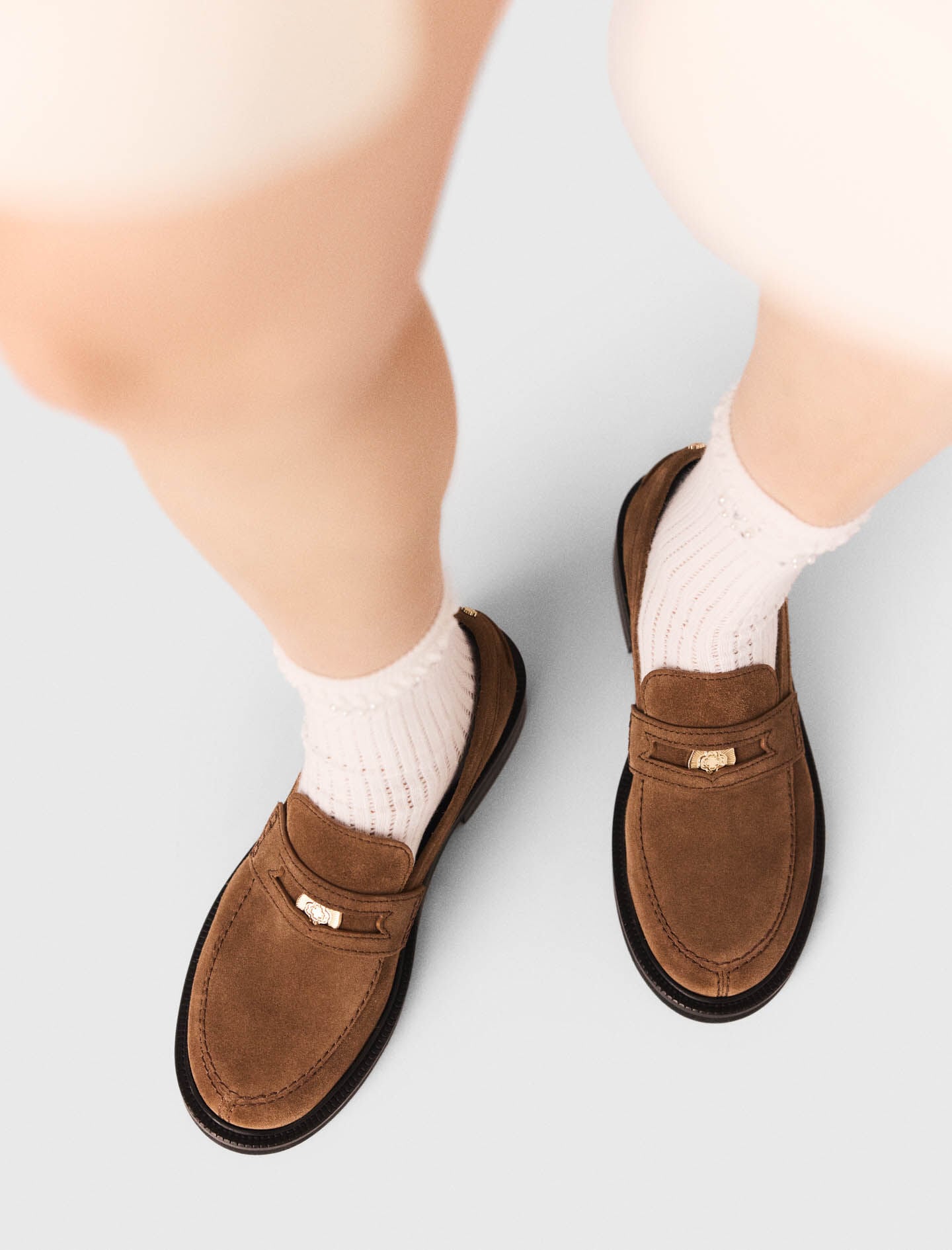 Maje Suede loafers