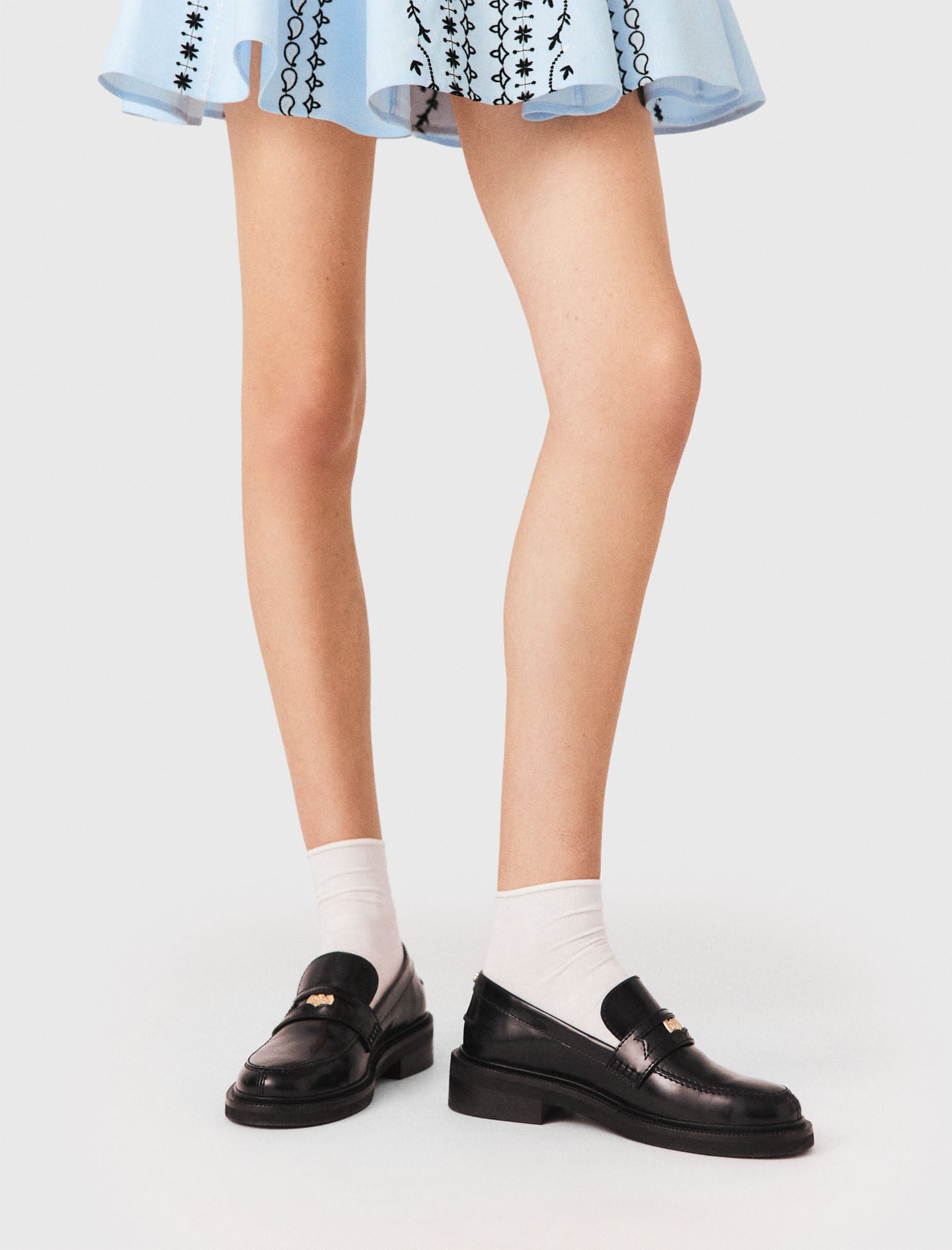 Maje Leather loafers