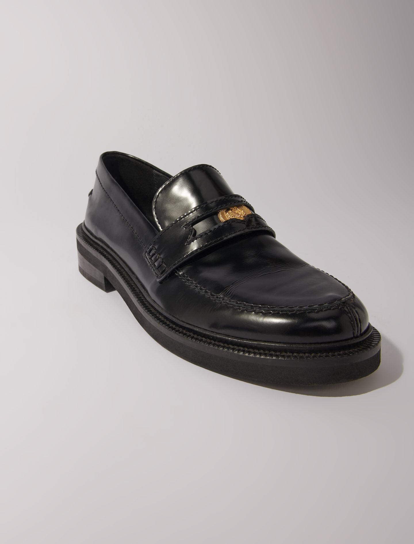 Maje Leather loafers
