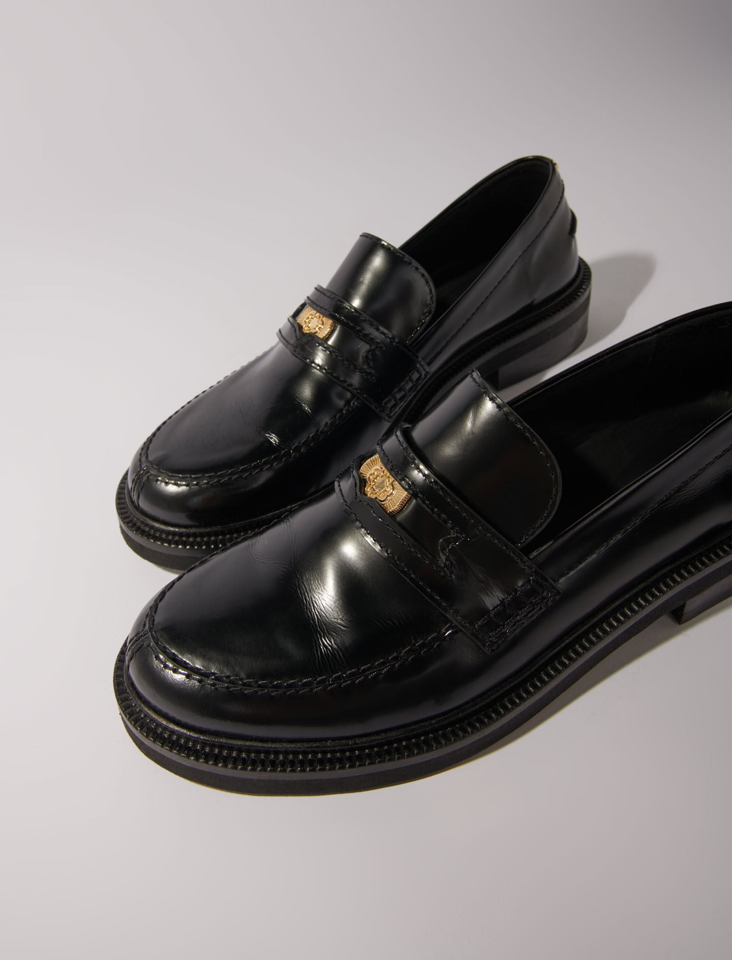 Maje Leather loafers