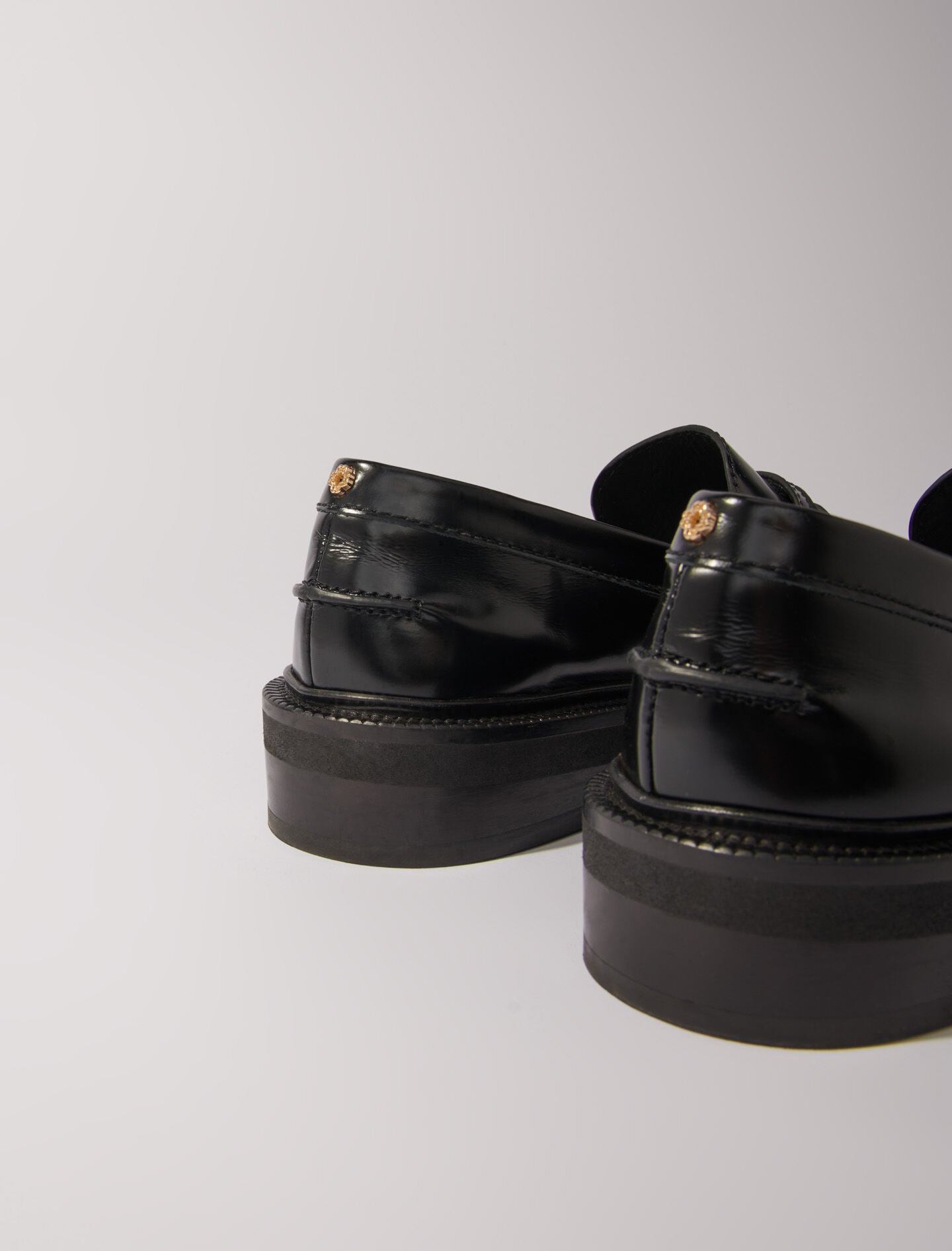 Maje Leather loafers