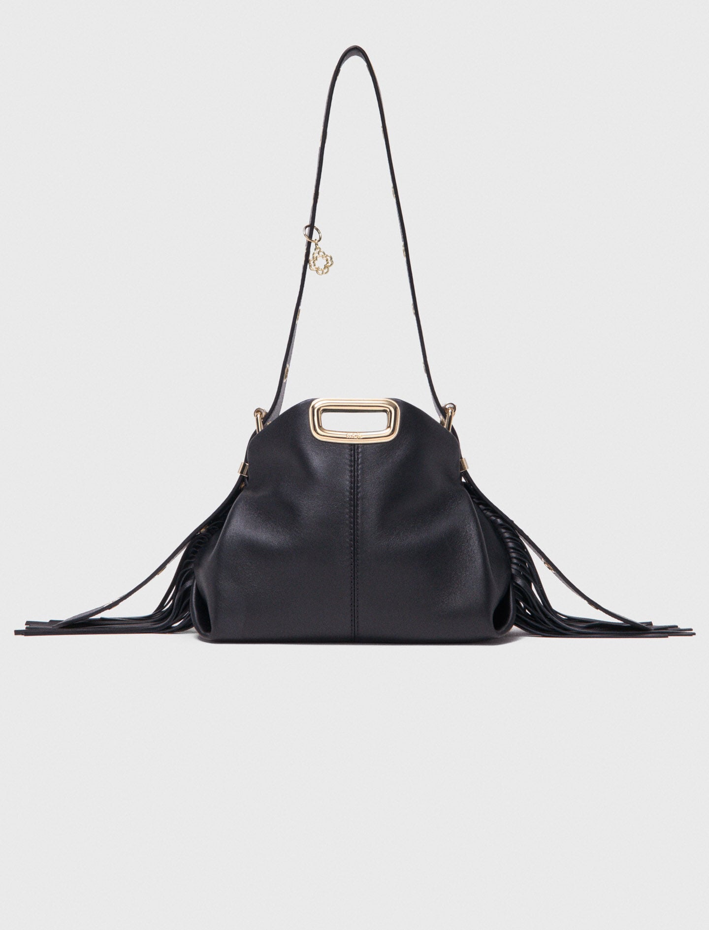 Maje Gold handle Miss M Mini bag