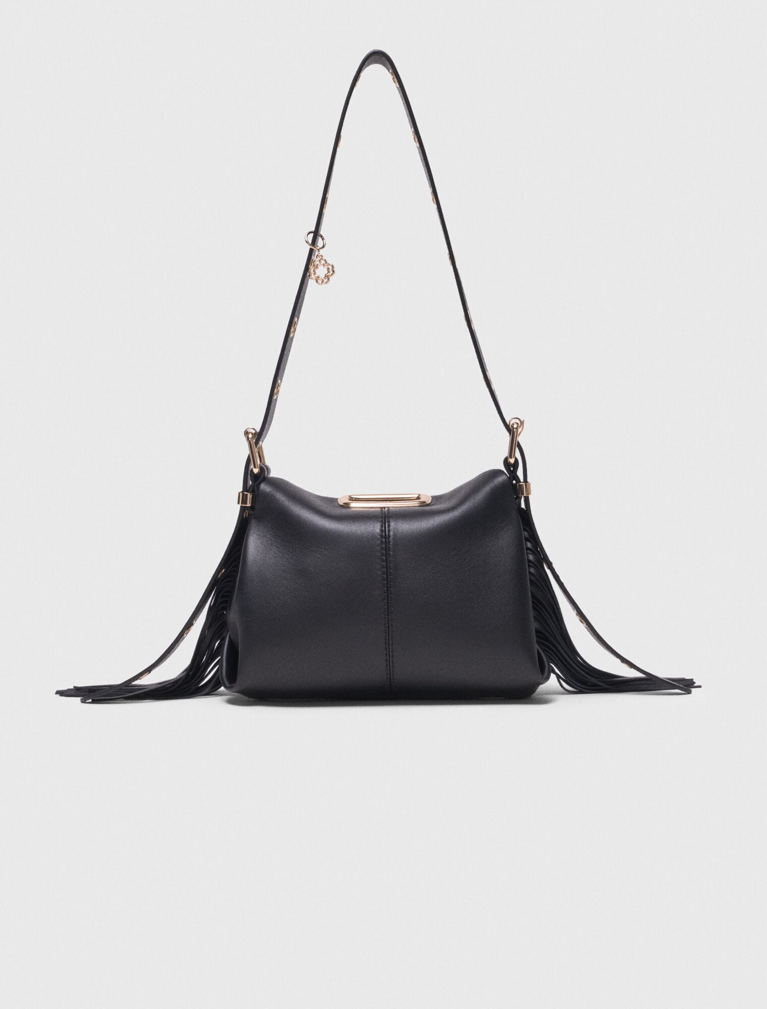 Maje Gold handle Miss M Mini bag