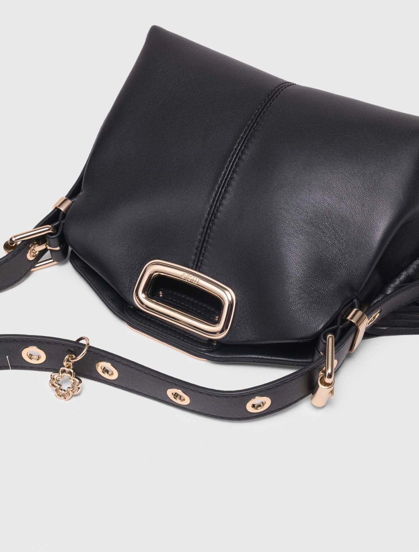 Maje Gold handle Miss M Mini bag
