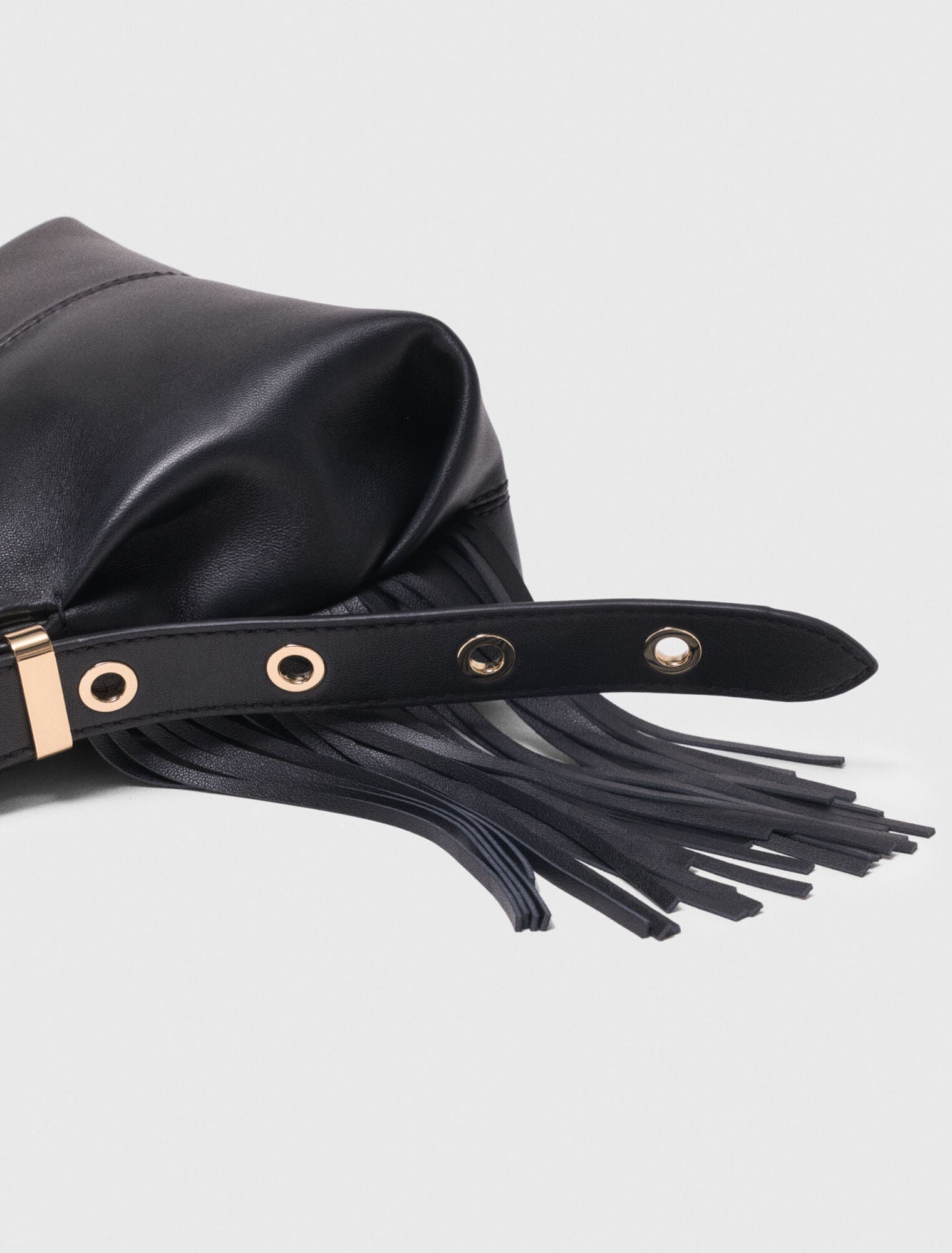 Maje Gold handle Miss M Mini bag