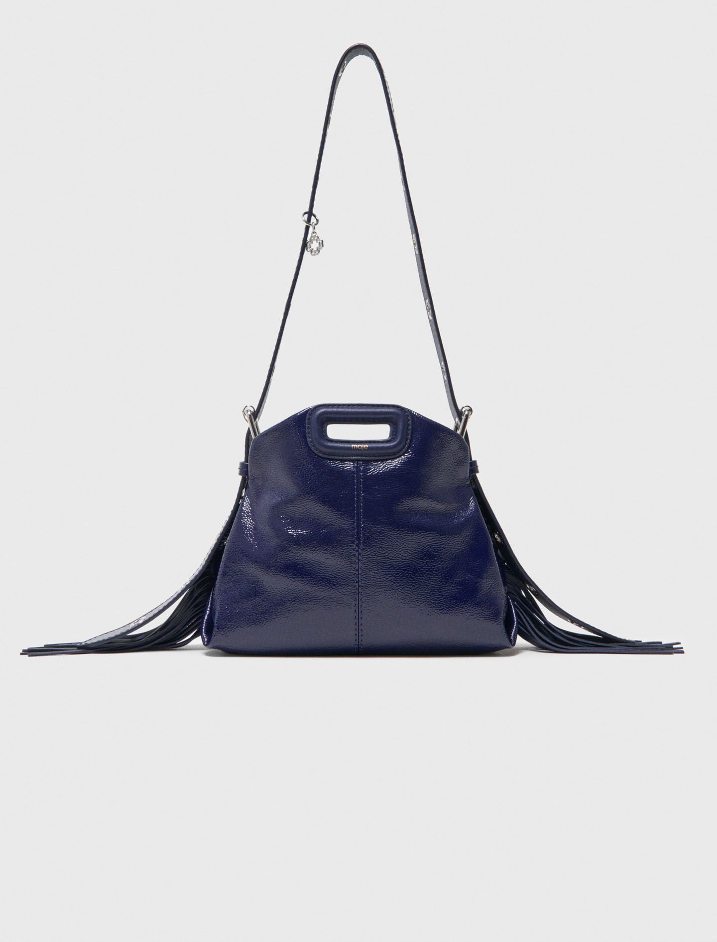 Maje Naplak leather Miss M Mini bag