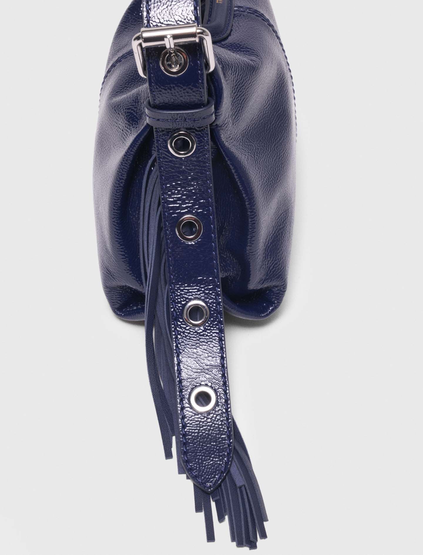 Maje Naplak leather Miss M Mini bag