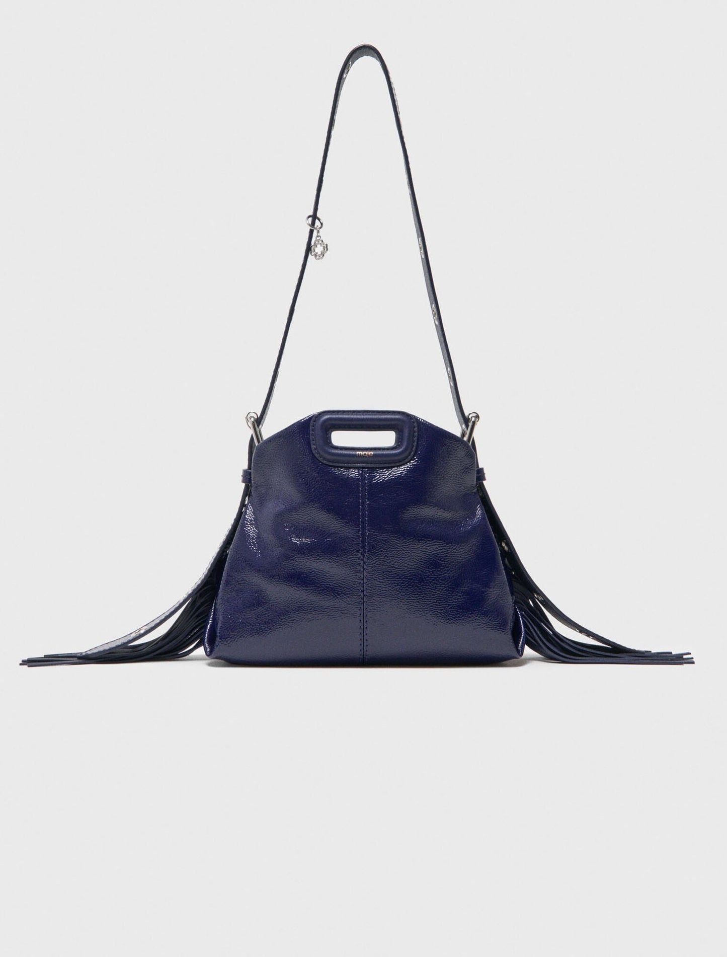 Maje Naplak leather Miss M Mini bag