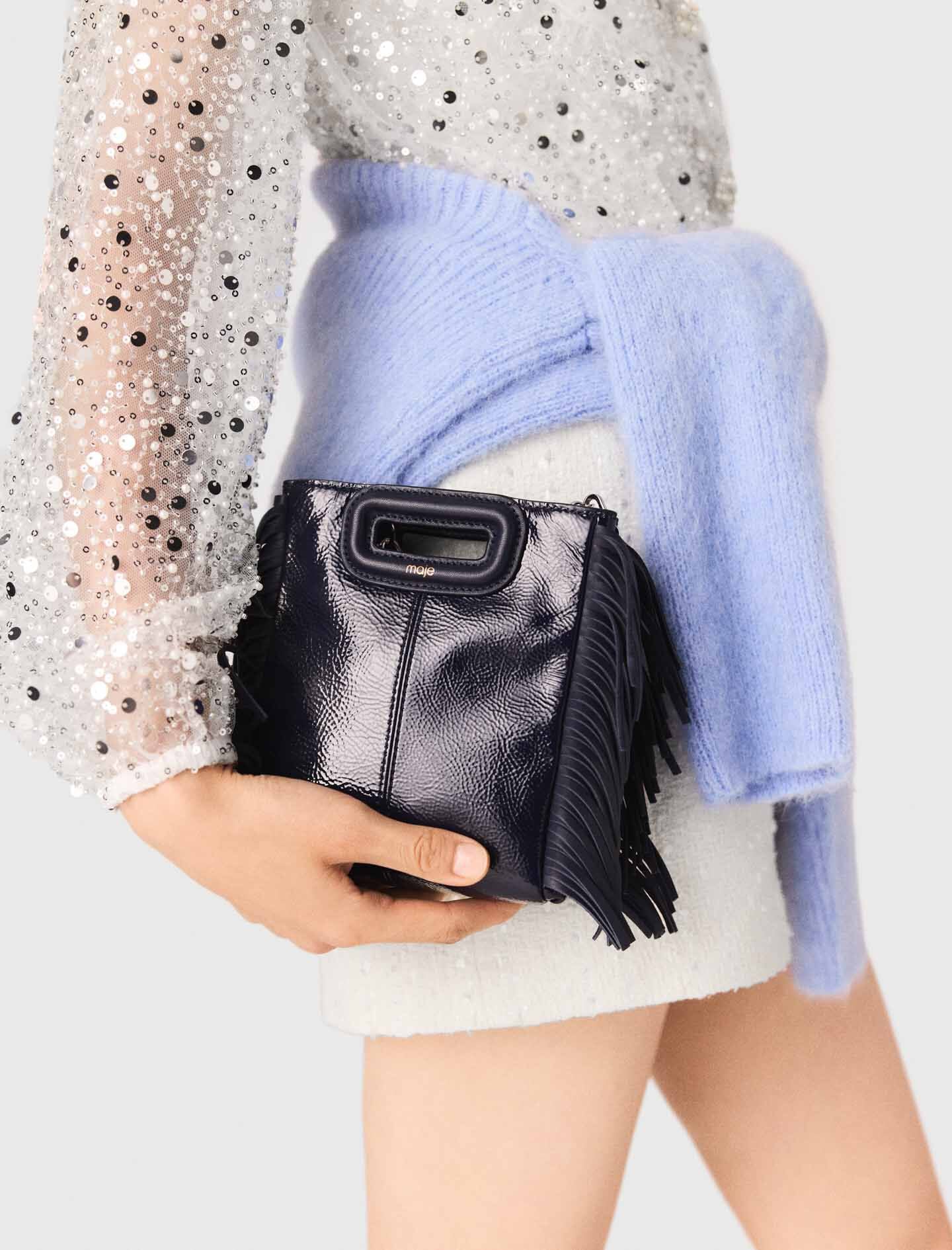 Maje Naplak leather M Mini bag