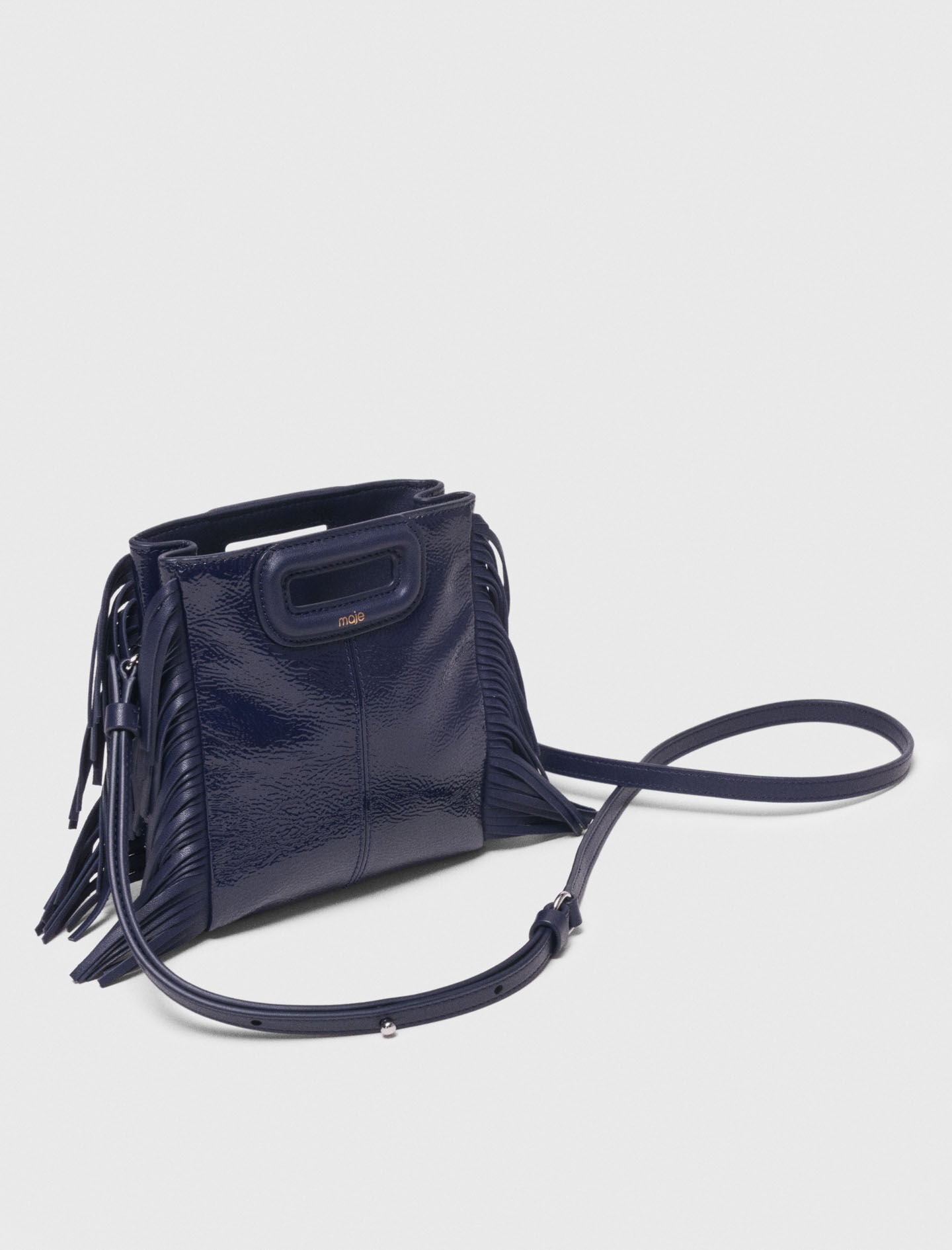 Maje Naplak leather M Mini bag