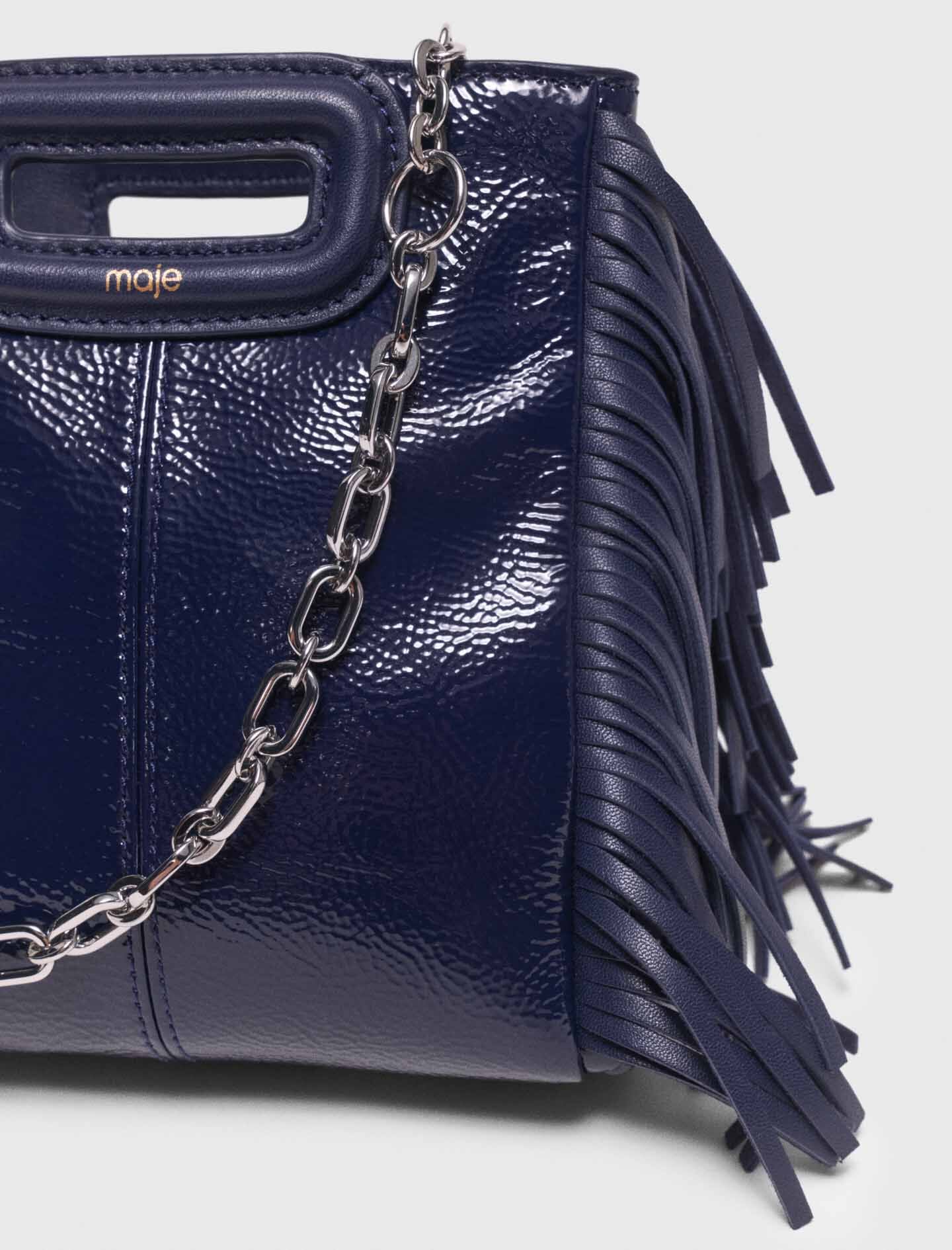 Maje Naplak leather M Mini bag