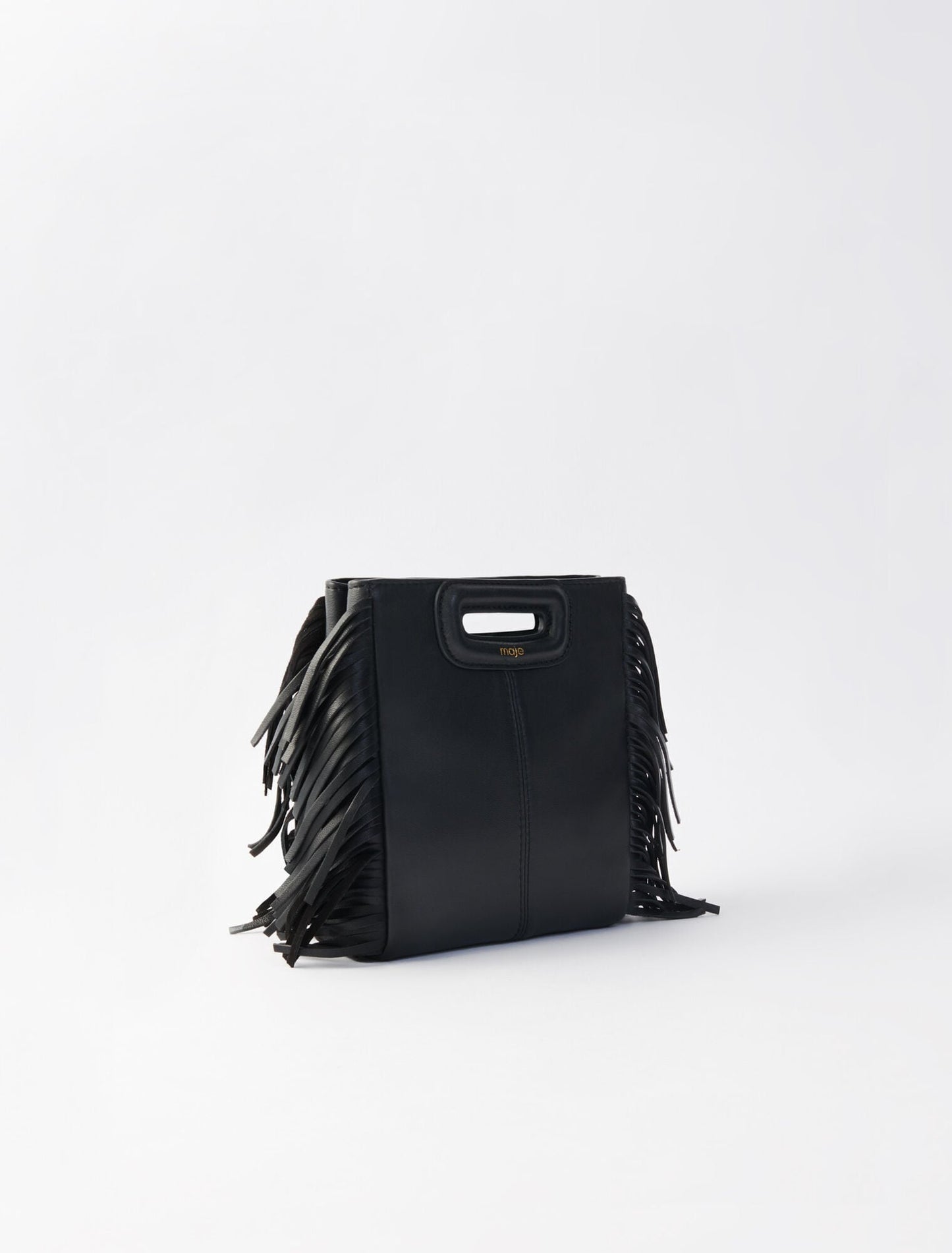 Maje Leather bag with chain strap
