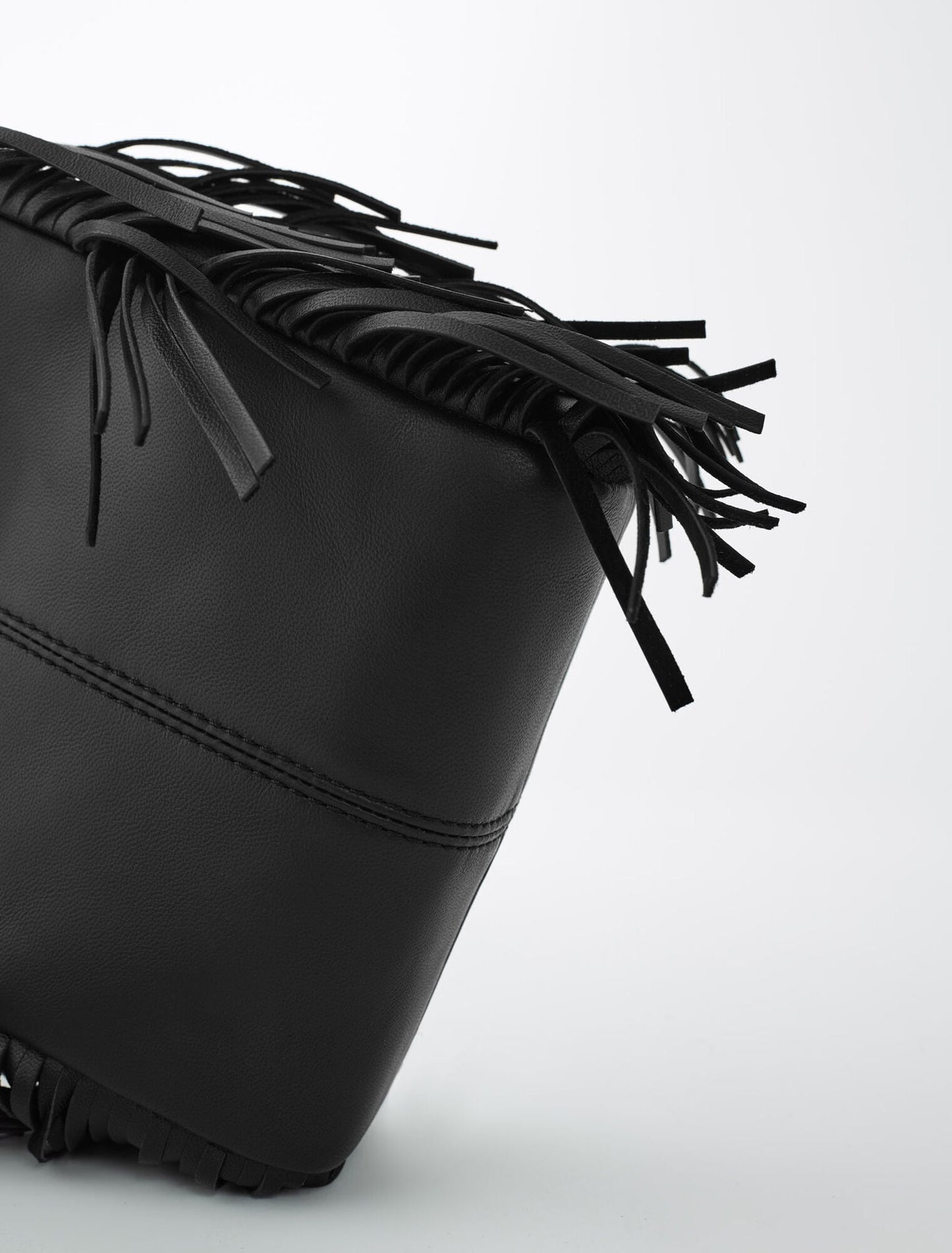 Maje Leather bag with chain strap