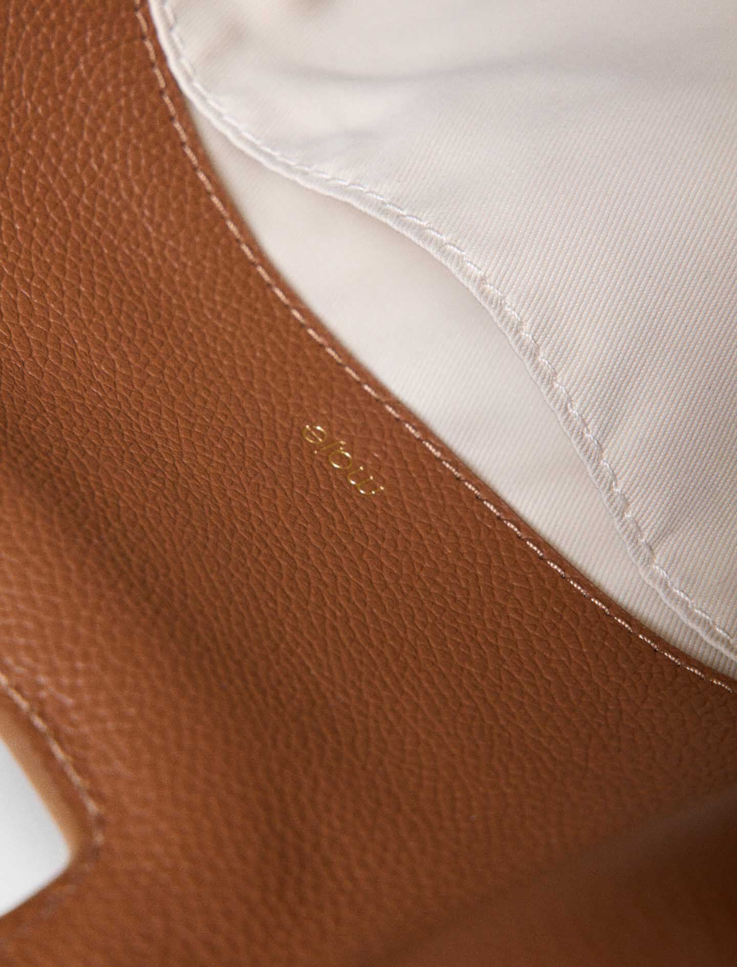 Maje Grained leather Miss M bag