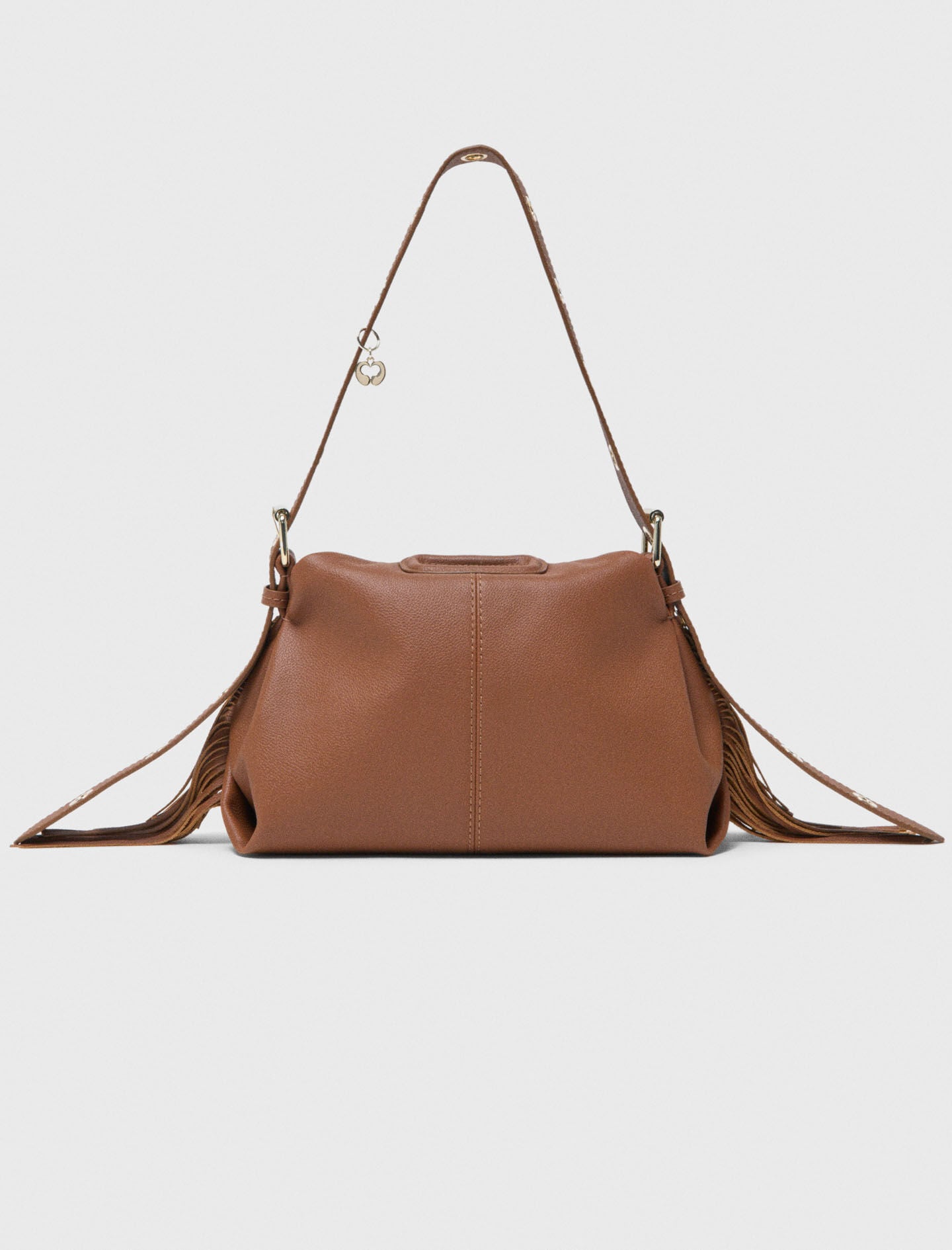 Maje Grained leather Miss M bag