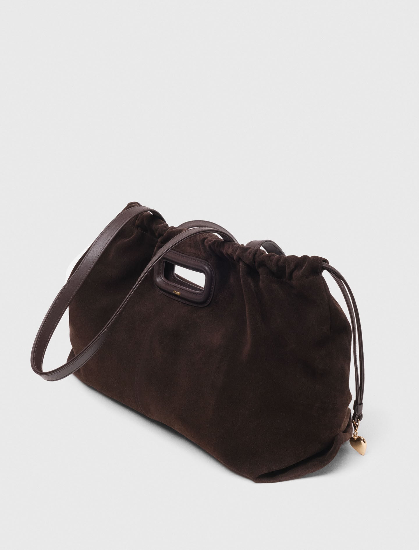 Maje Suede Milpli tote bag