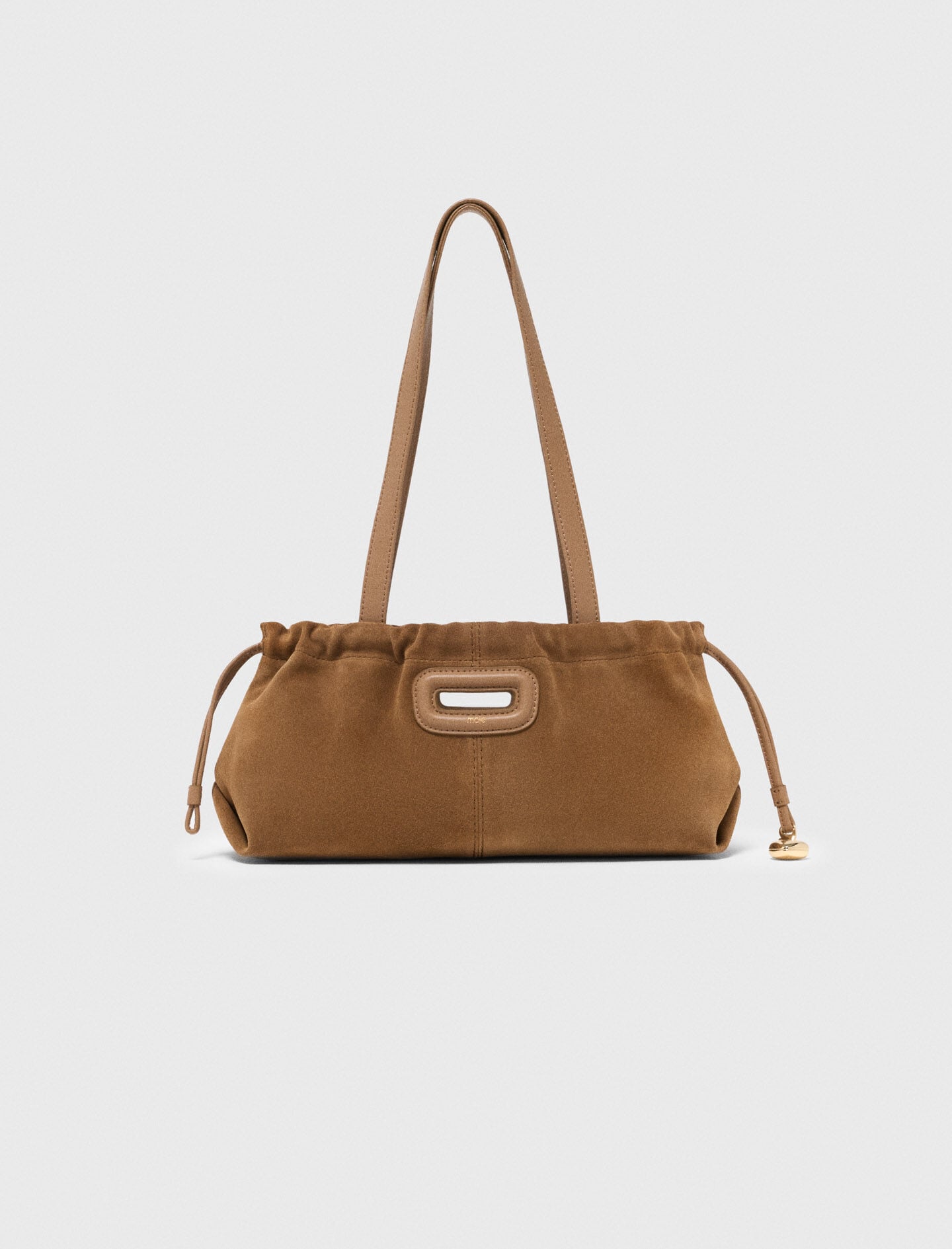 Maje Suede Milpli Gazette bag