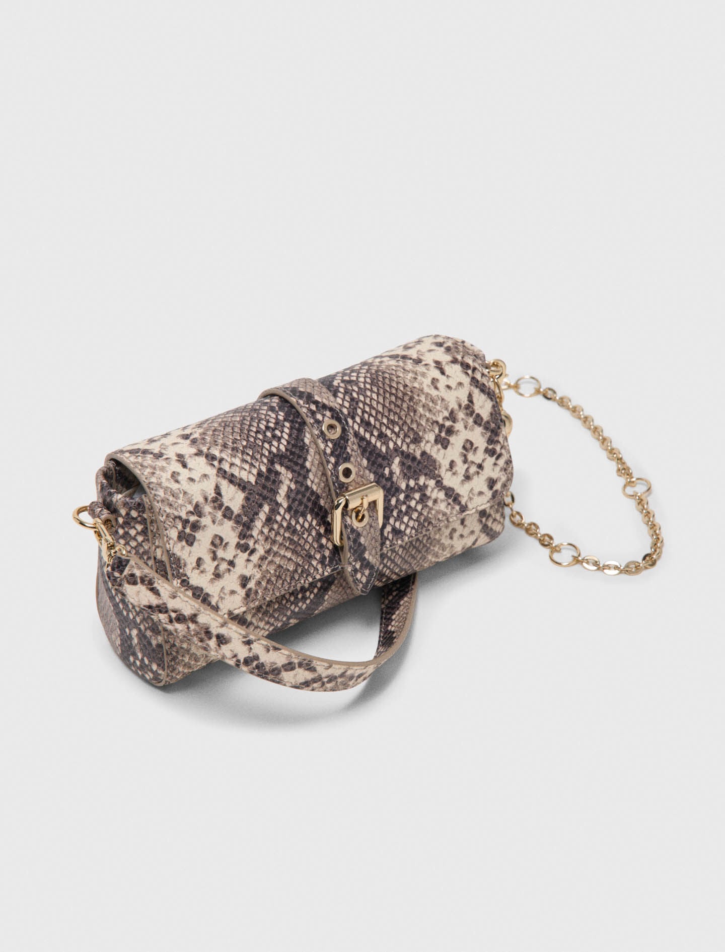 Maje Python-effect Miss M Walk bag