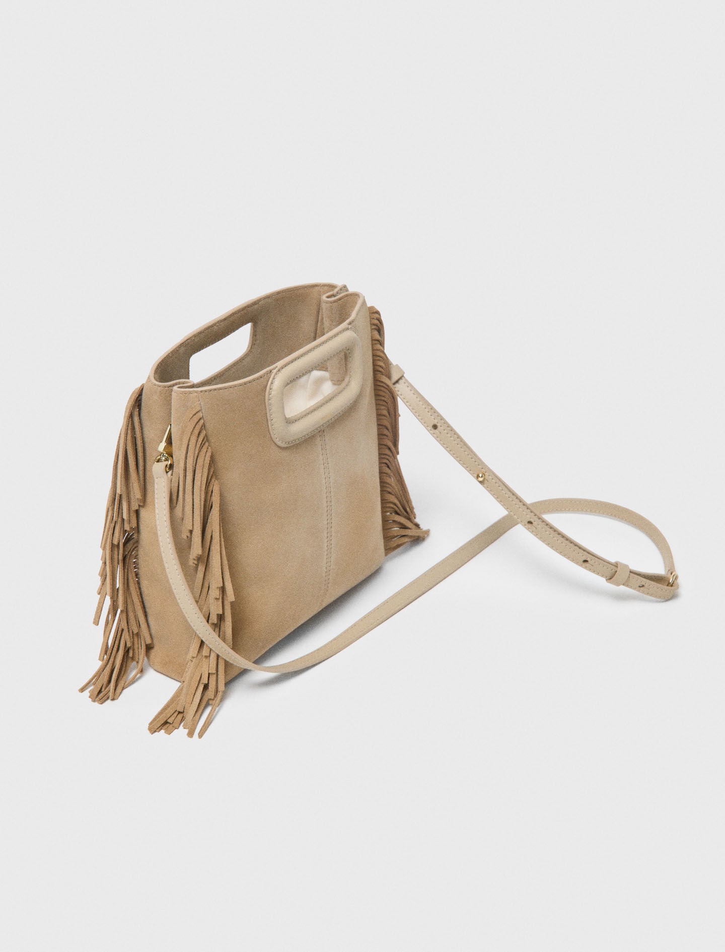 Maje Suede M bag