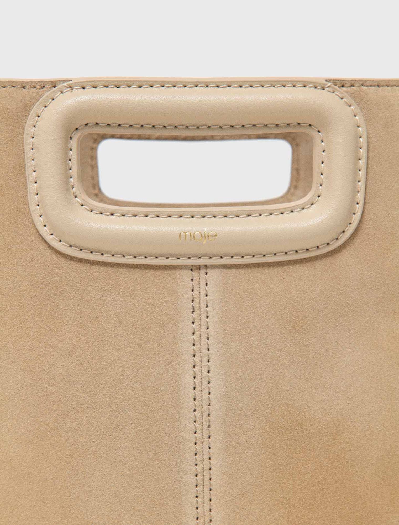 Maje Suede M bag