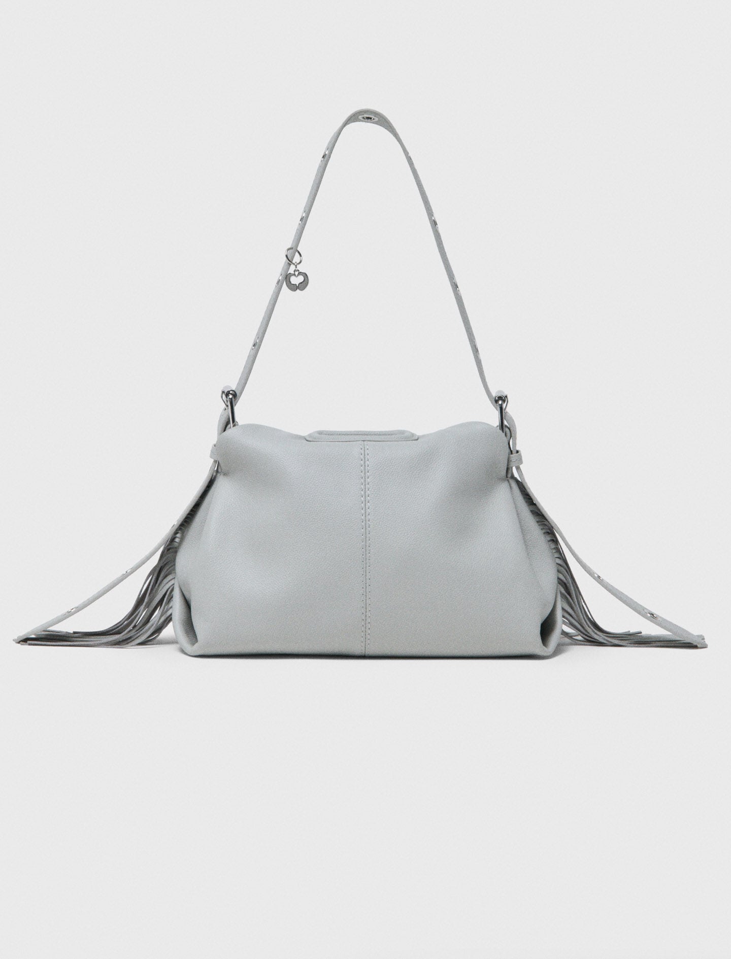 Maje Grained leather Miss M bag