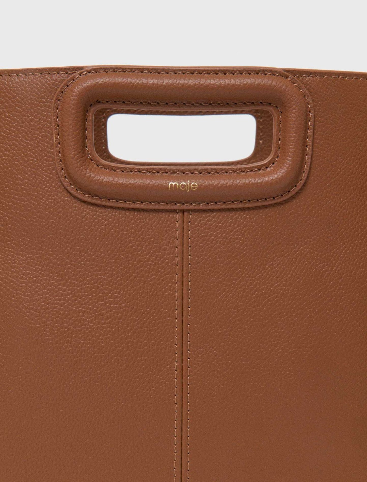 Maje Grained leather M bag